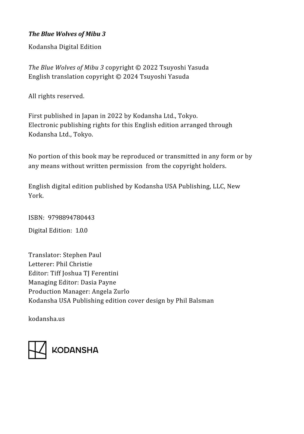 Read The Blue Wolves of Mibu ENGLISH Manga Online