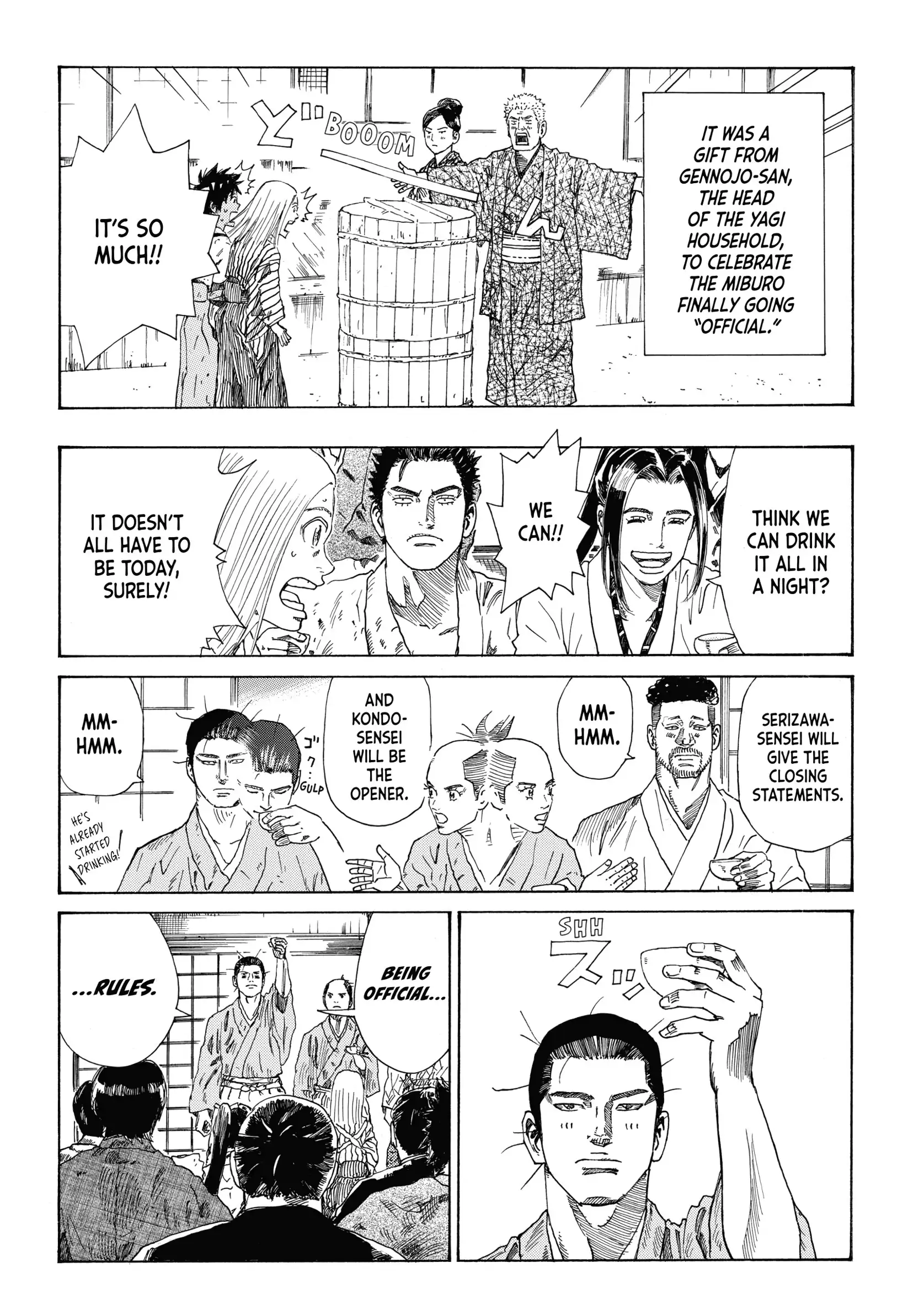 Read The Blue Wolves of Mibu ENGLISH Manga Online