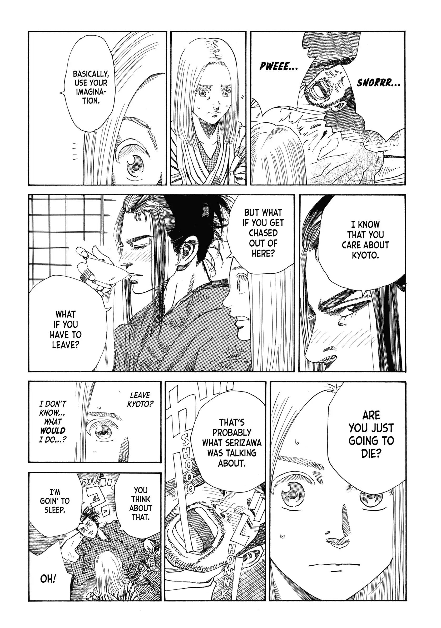 Read The Blue Wolves of Mibu ENGLISH Manga Online