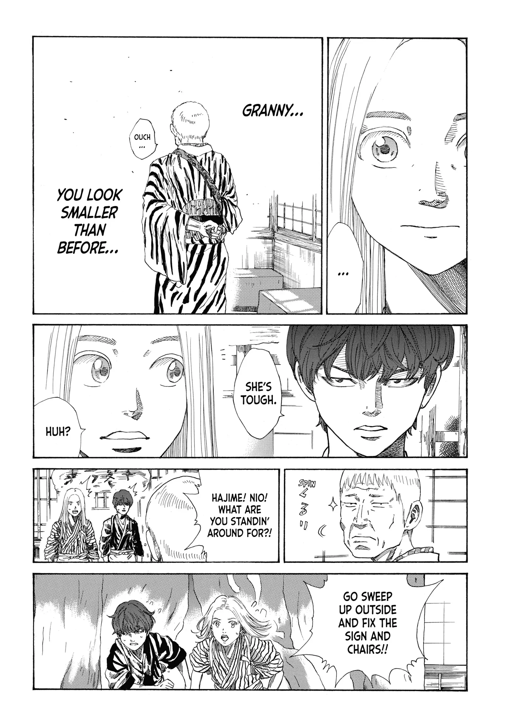 Read The Blue Wolves of Mibu ENGLISH Manga Online