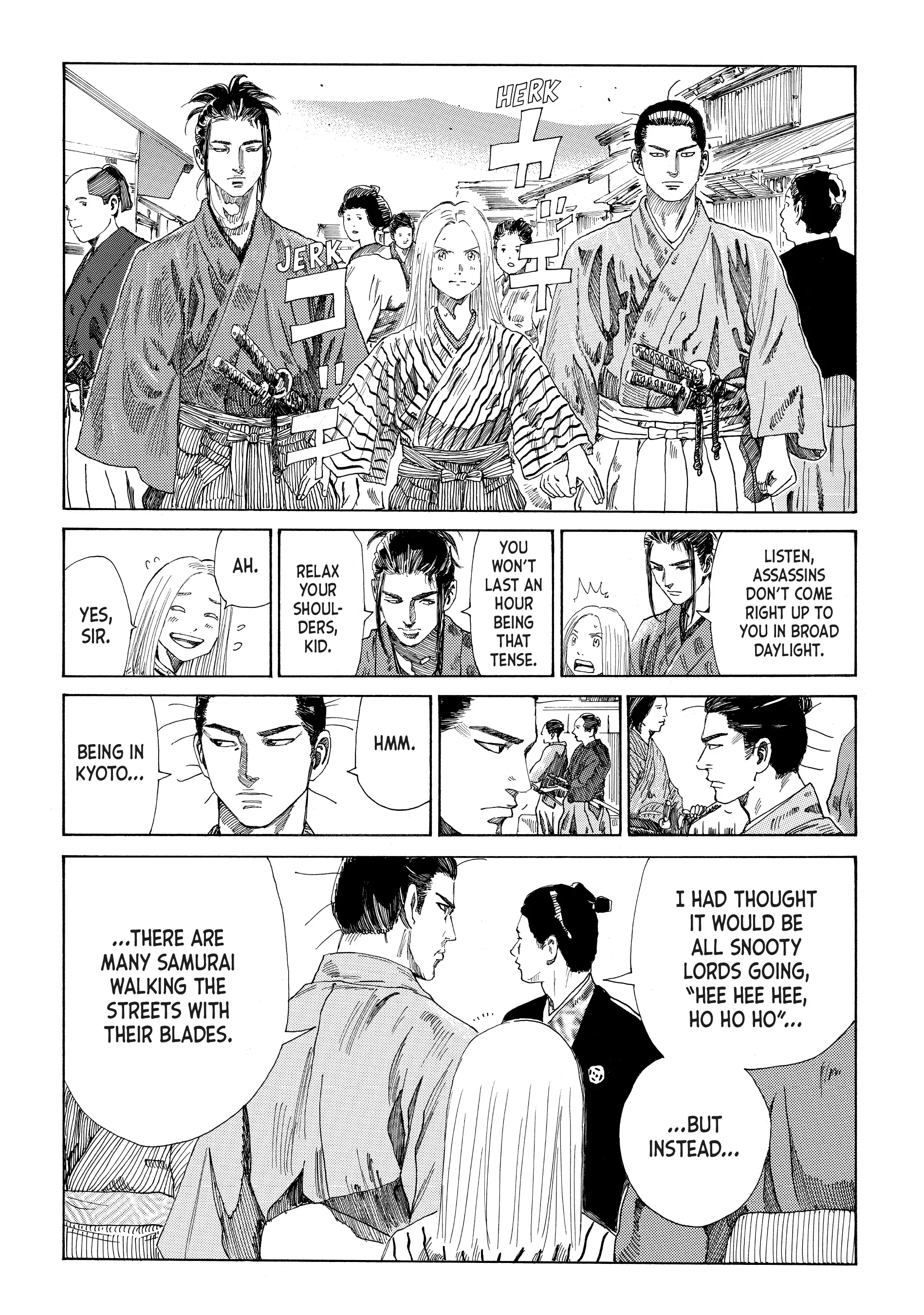 Read The Blue Wolves of Mibu ENGLISH Manga Online