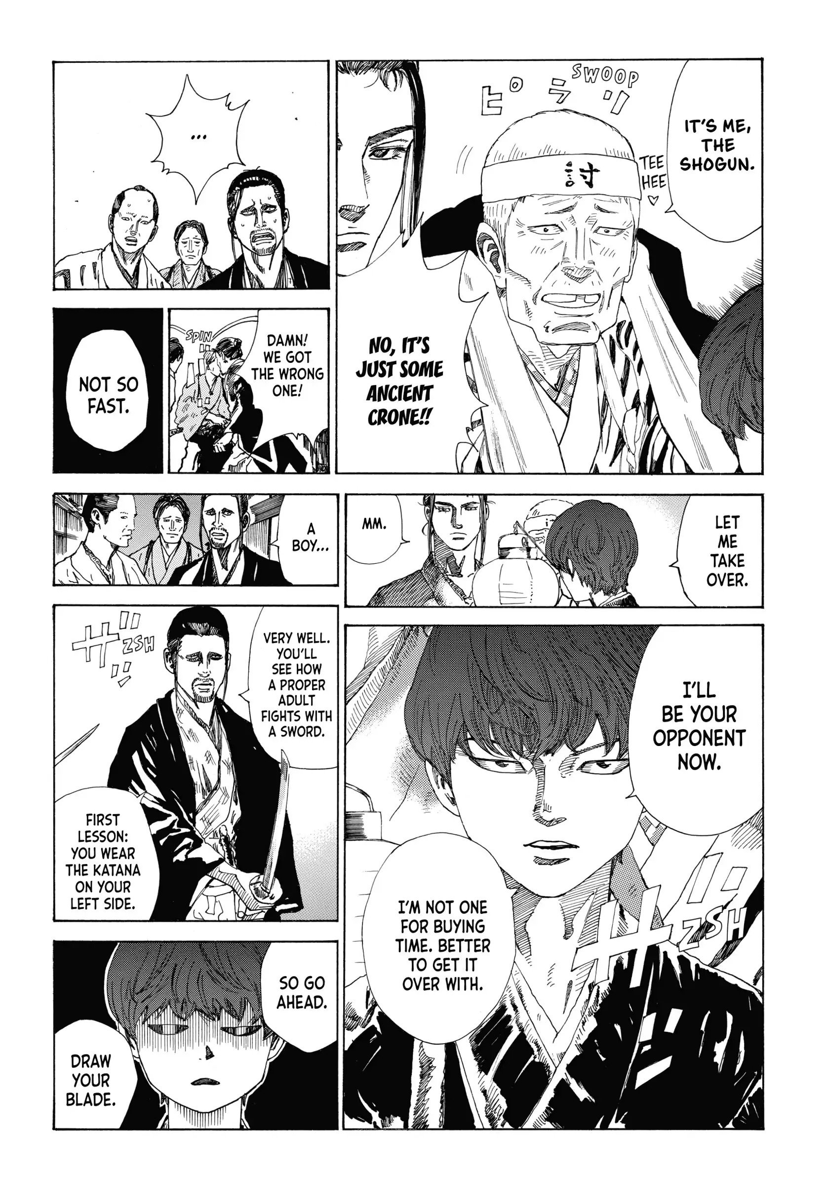 Read The Blue Wolves of Mibu ENGLISH Manga Online