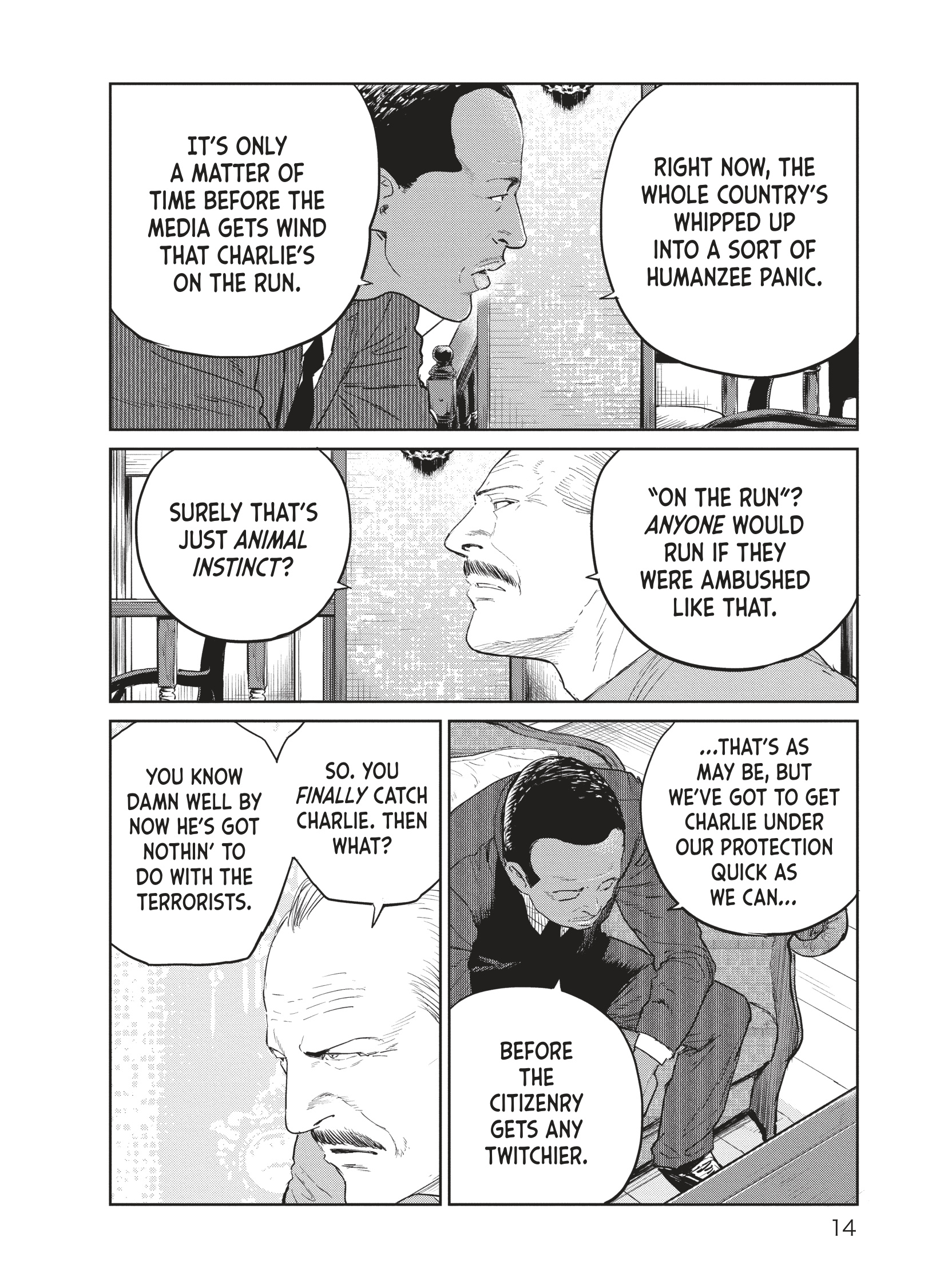 Read The Darwin Incident ENGLISH Manga Online