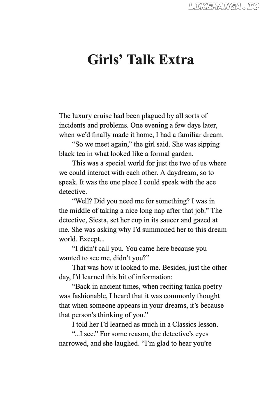 Read The Detective Is Already Dead ENGLISH Manga Online