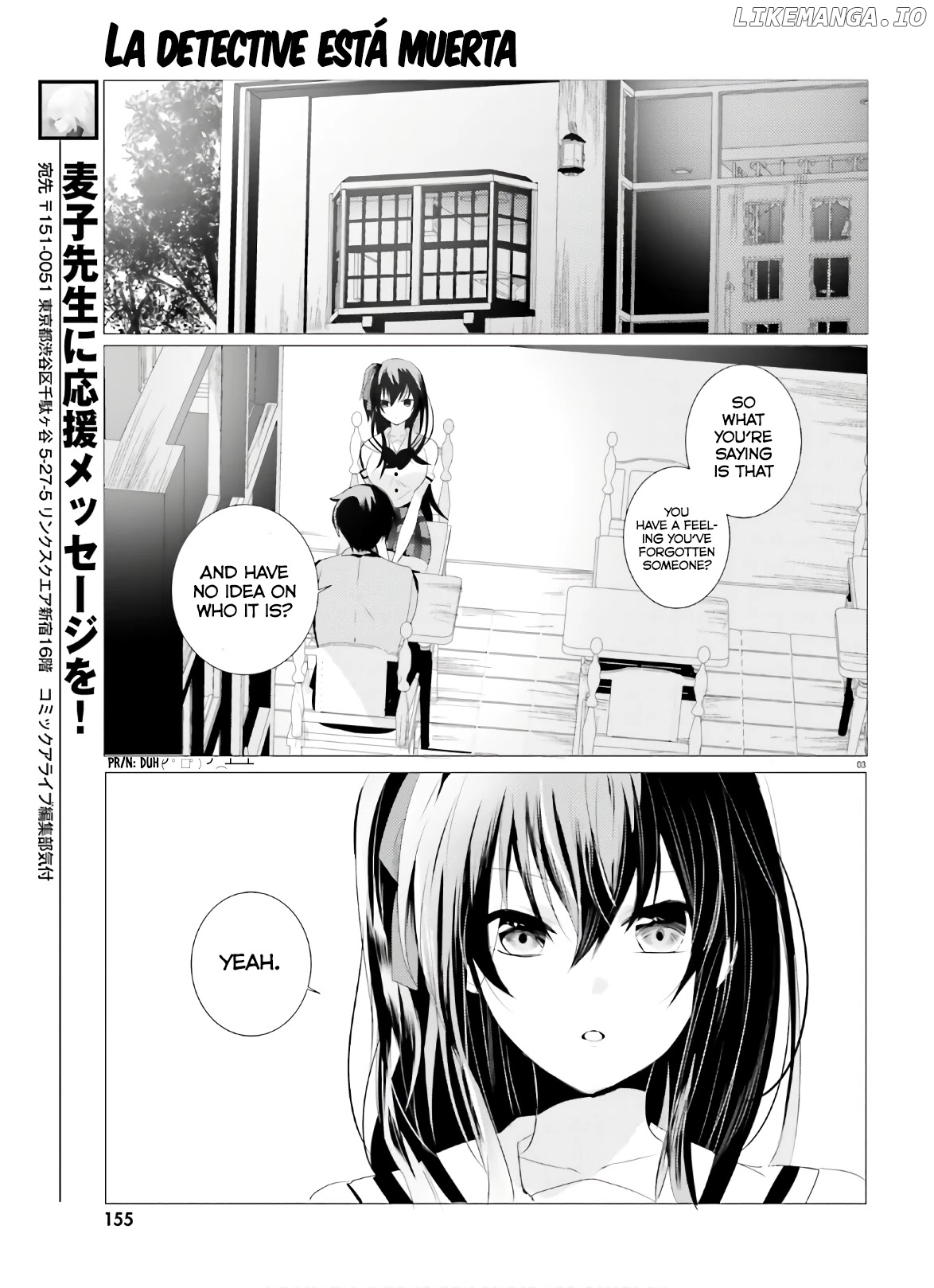 Read The Detective Is Already Dead ENGLISH Manga Online
