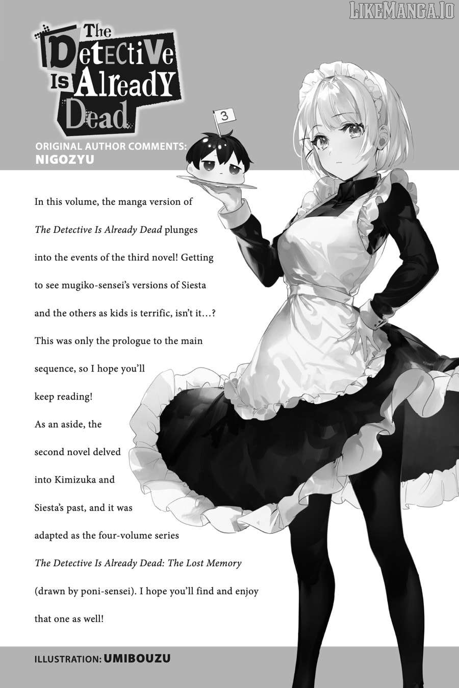 Read The Detective Is Already Dead ENGLISH Manga Online