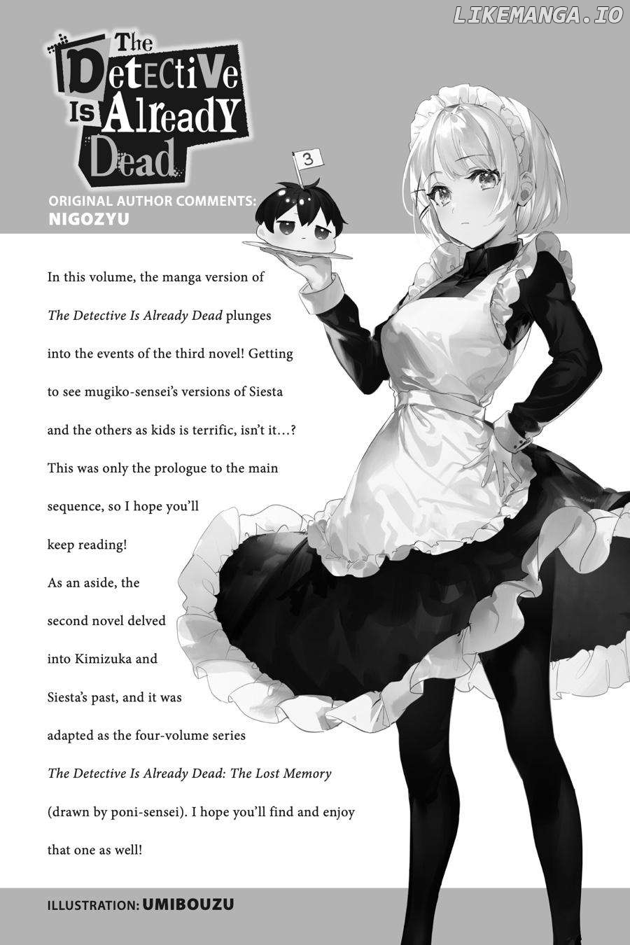 Read The Detective Is Already Dead ENGLISH Manga Online
