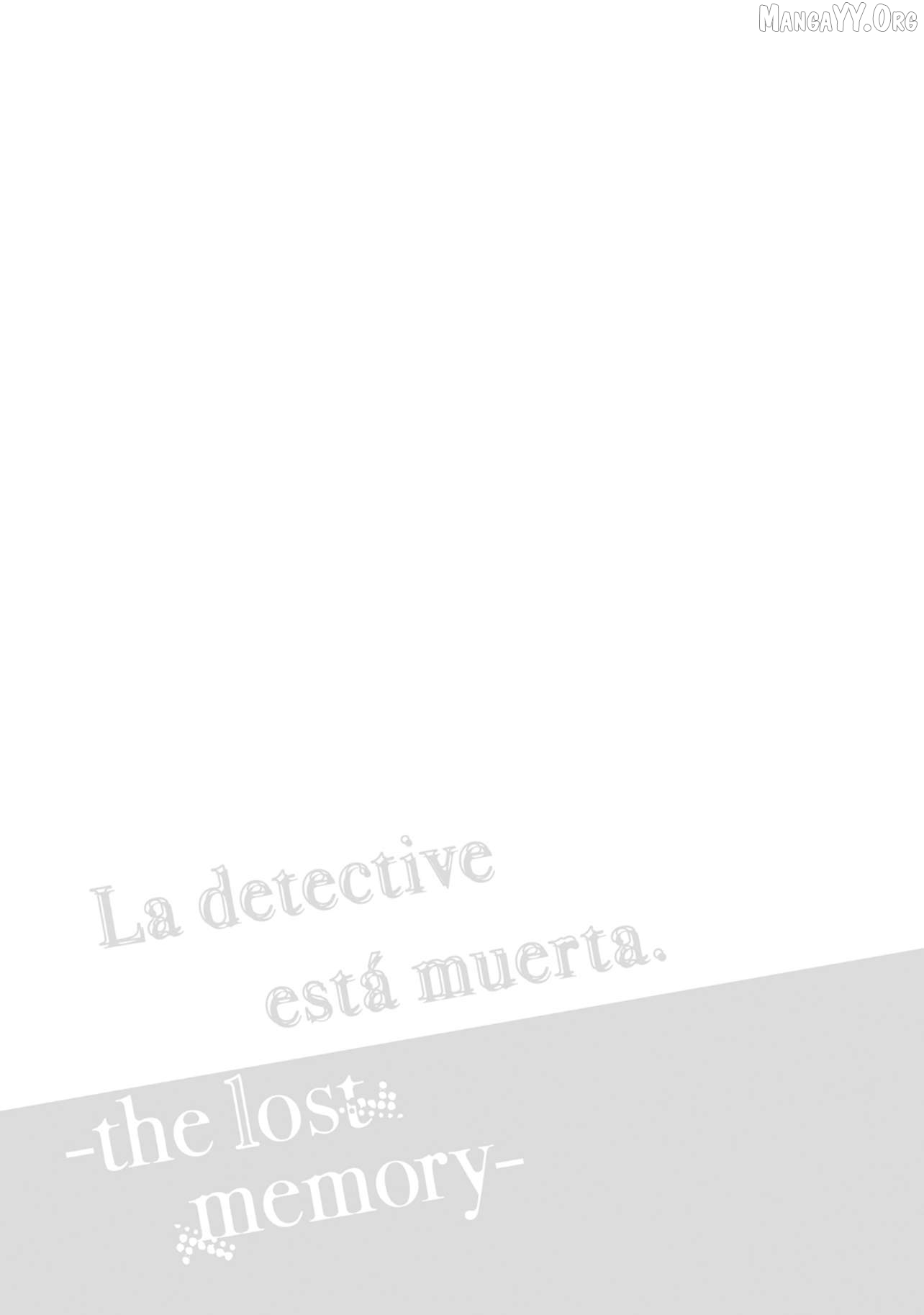 Read The Detective Is Already Dead_ The Lost Memory ENGLISH Manga Online