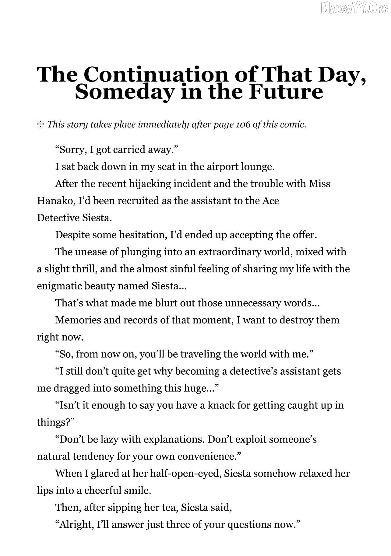 Read The Detective Is Already Dead_ The Lost Memory ENGLISH Manga Online