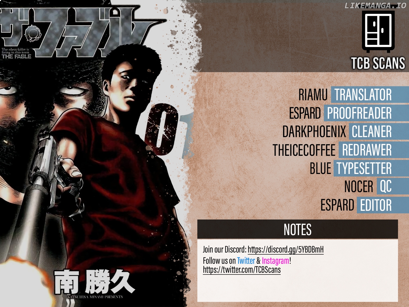 Read The Fable ENGLISH Manga Online