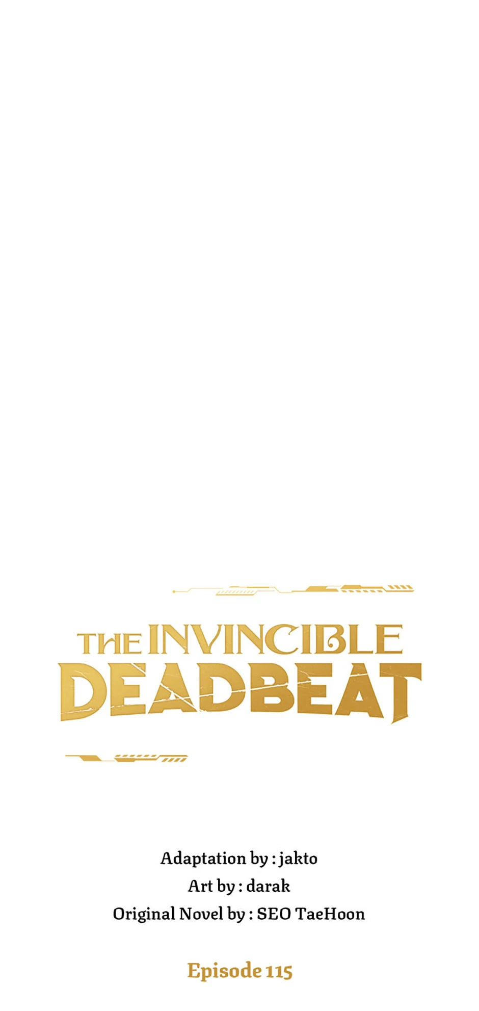 Read The Invincible Deadbeat ENGLISH Manga Online