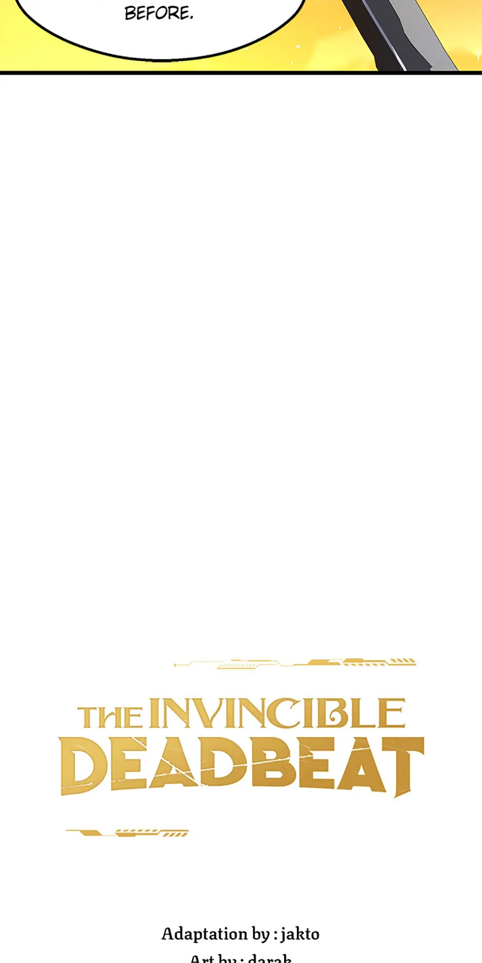 Read The Invincible Deadbeat ENGLISH Manga Online