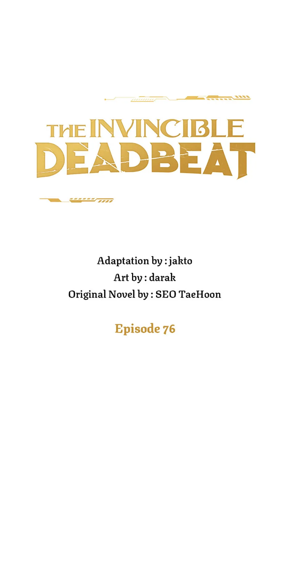 Read The Invincible Deadbeat ENGLISH Manga Online