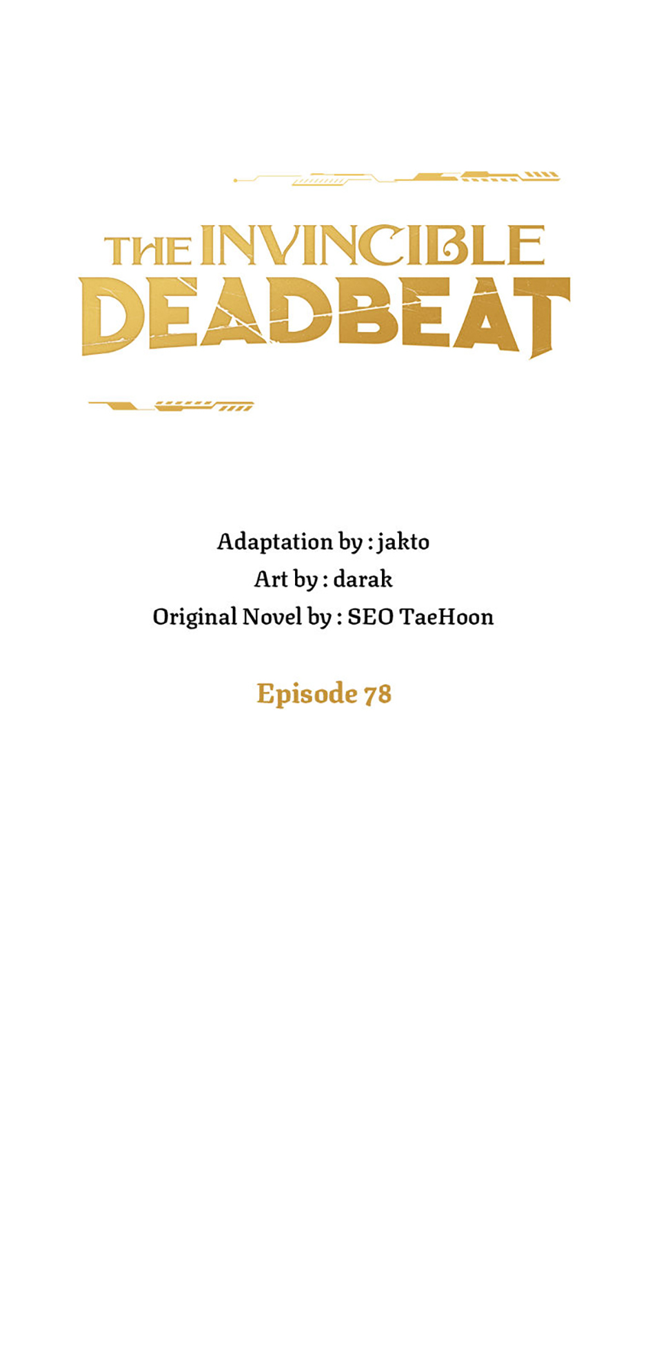 Read The Invincible Deadbeat ENGLISH Manga Online