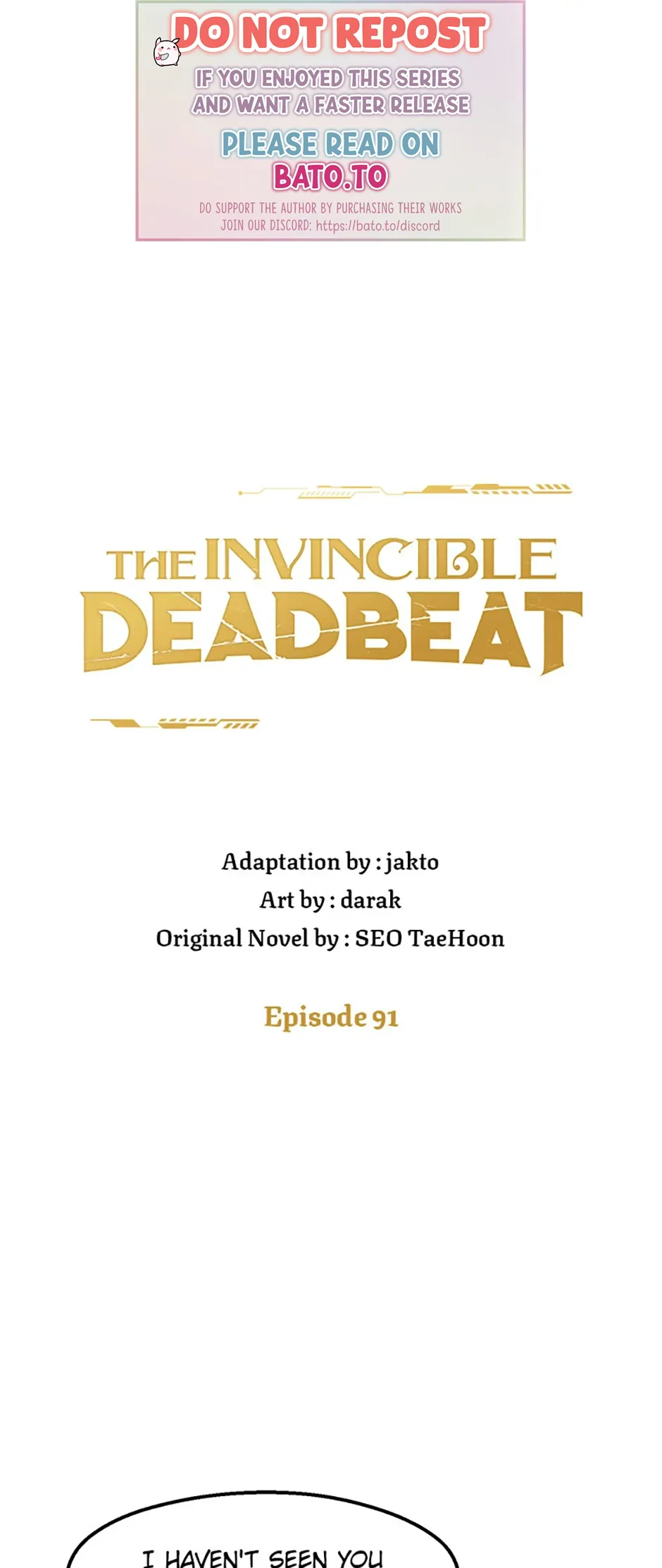 Read The Invincible Deadbeat ENGLISH Manga Online