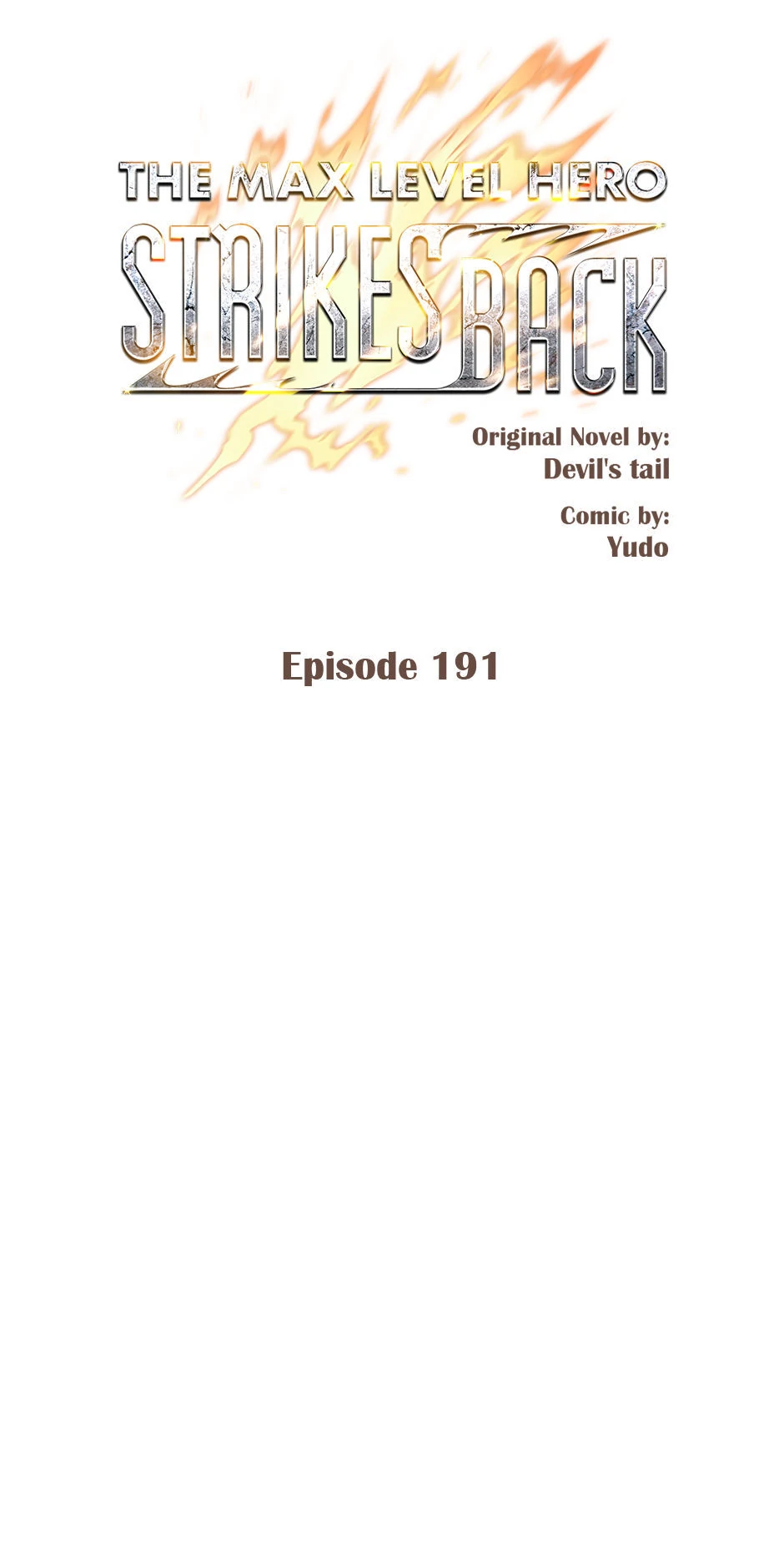 Read The Max Level Hero Strikes Back ENGLISH Manga Online