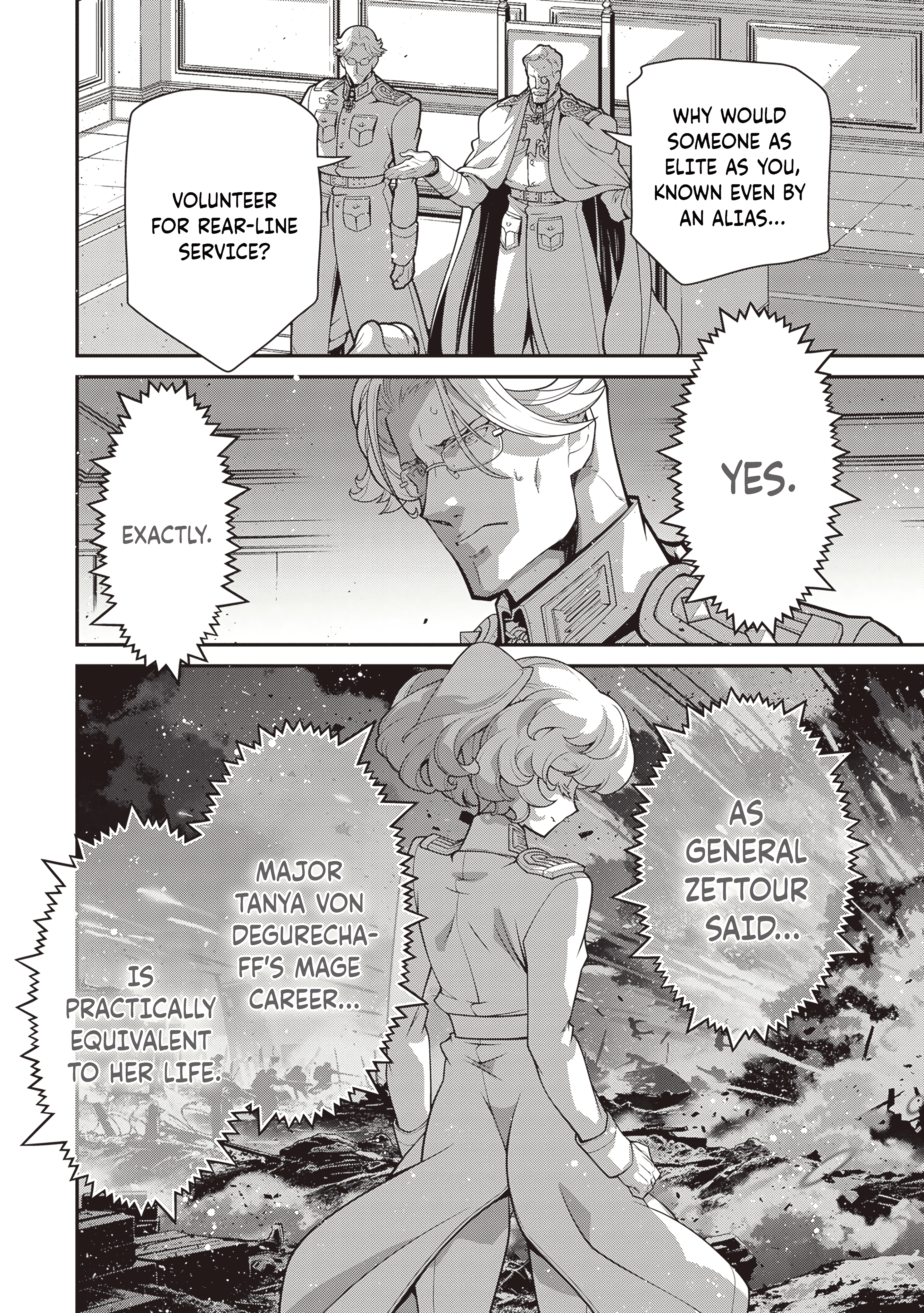 Read The Saga of Tanya the Evil ENGLISH Manga Online