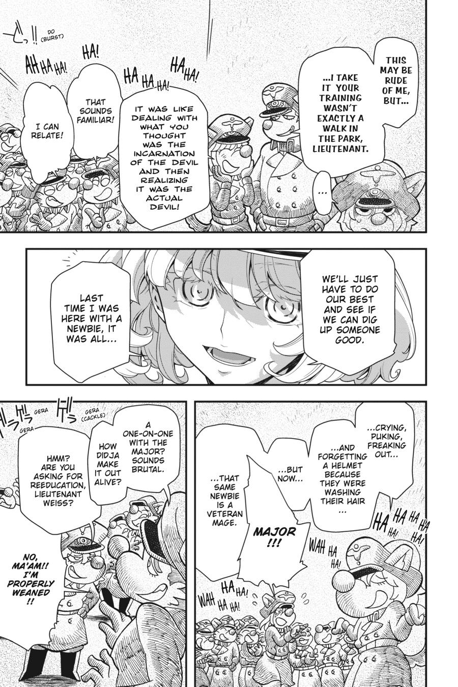 Read The Saga of Tanya the Evil ENGLISH Manga Online