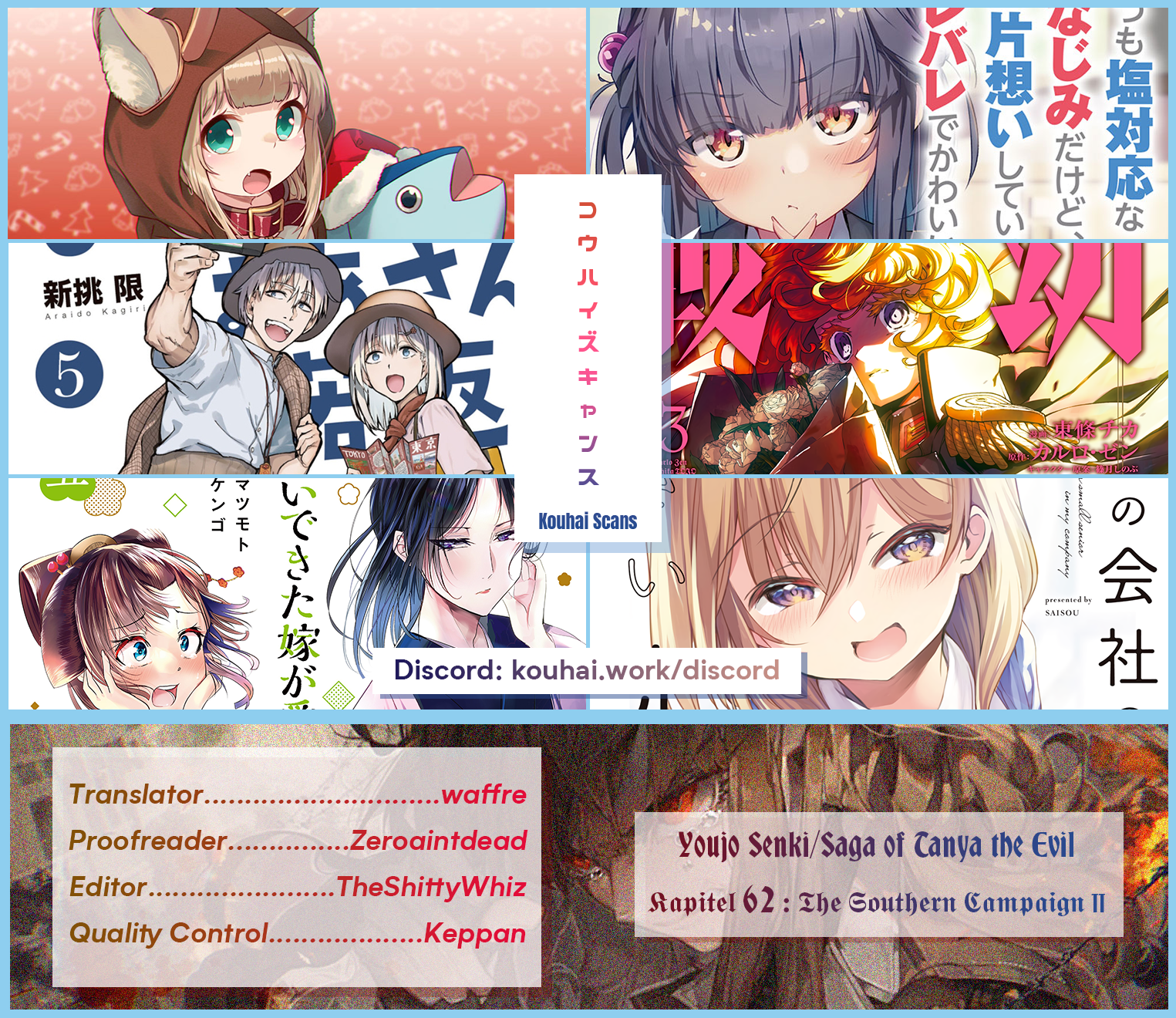 Read The Saga of Tanya the Evil ENGLISH Manga Online