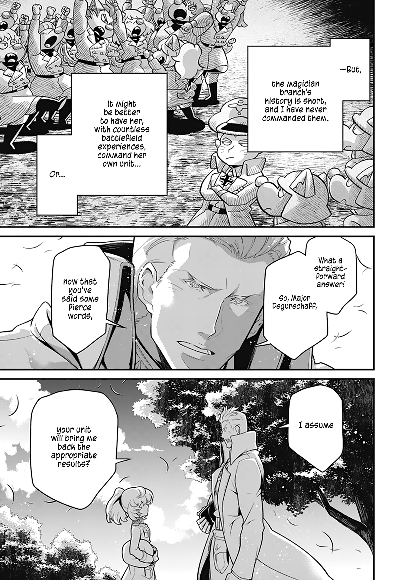 Read The Saga of Tanya the Evil ENGLISH Manga Online