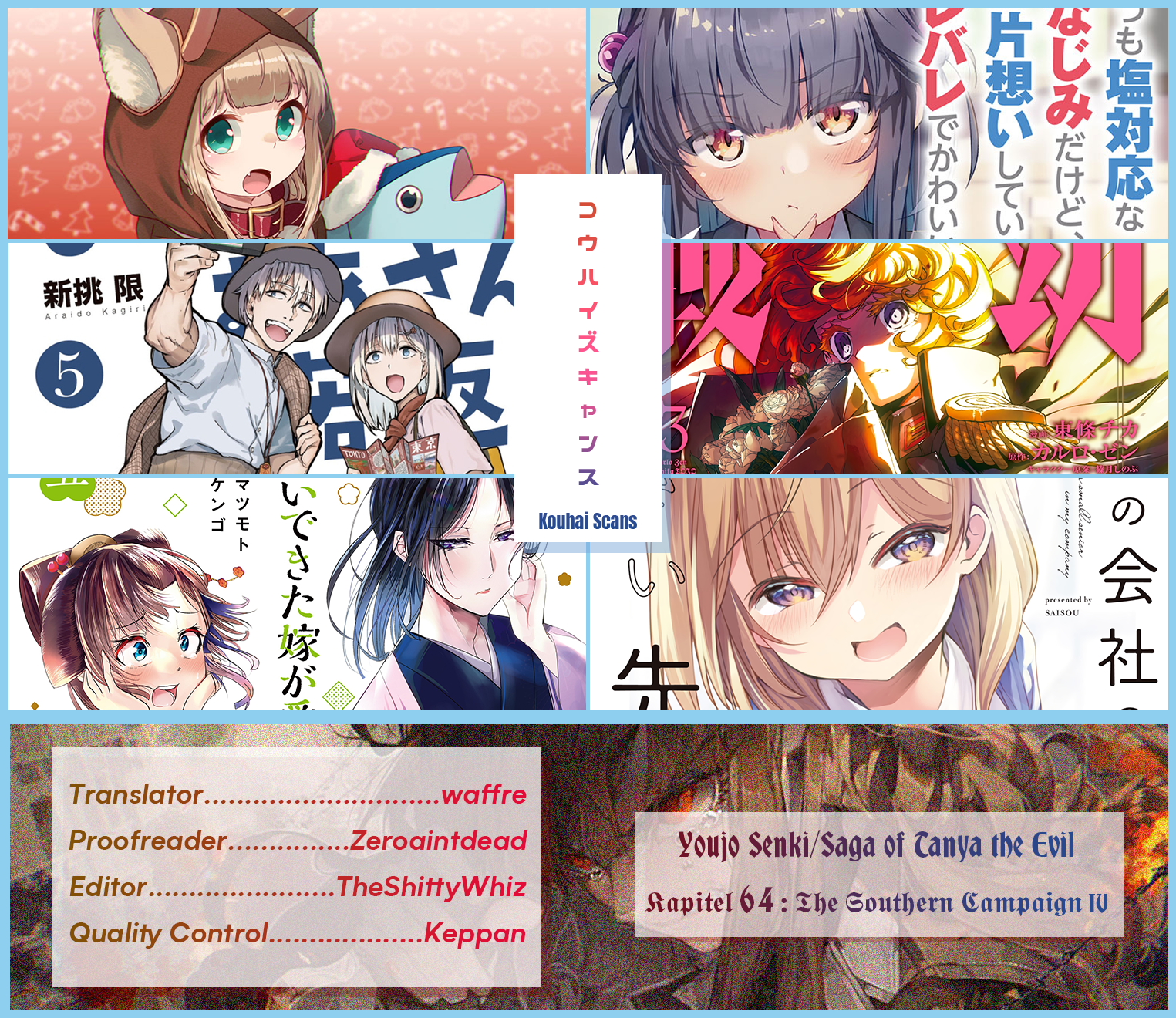 Read The Saga of Tanya the Evil ENGLISH Manga Online