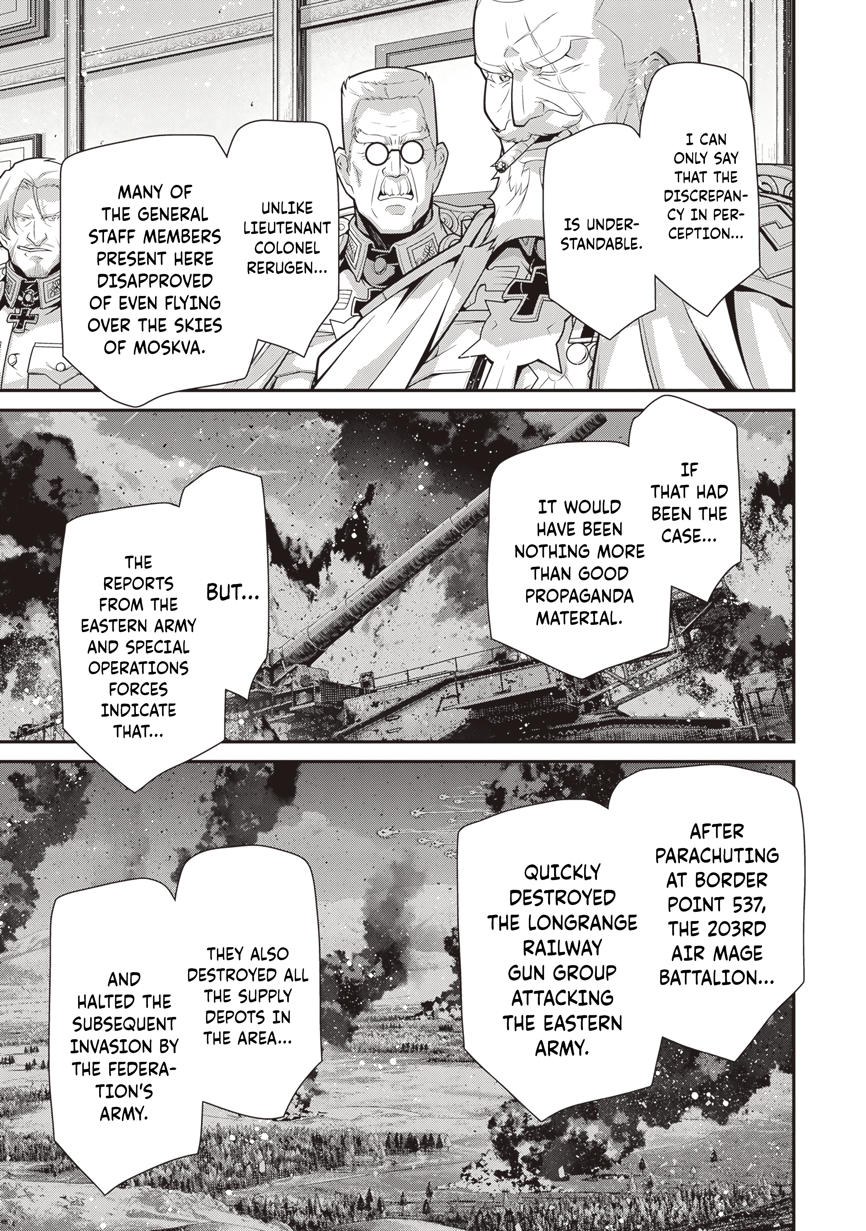 Read The Saga of Tanya the Evil ENGLISH Manga Online