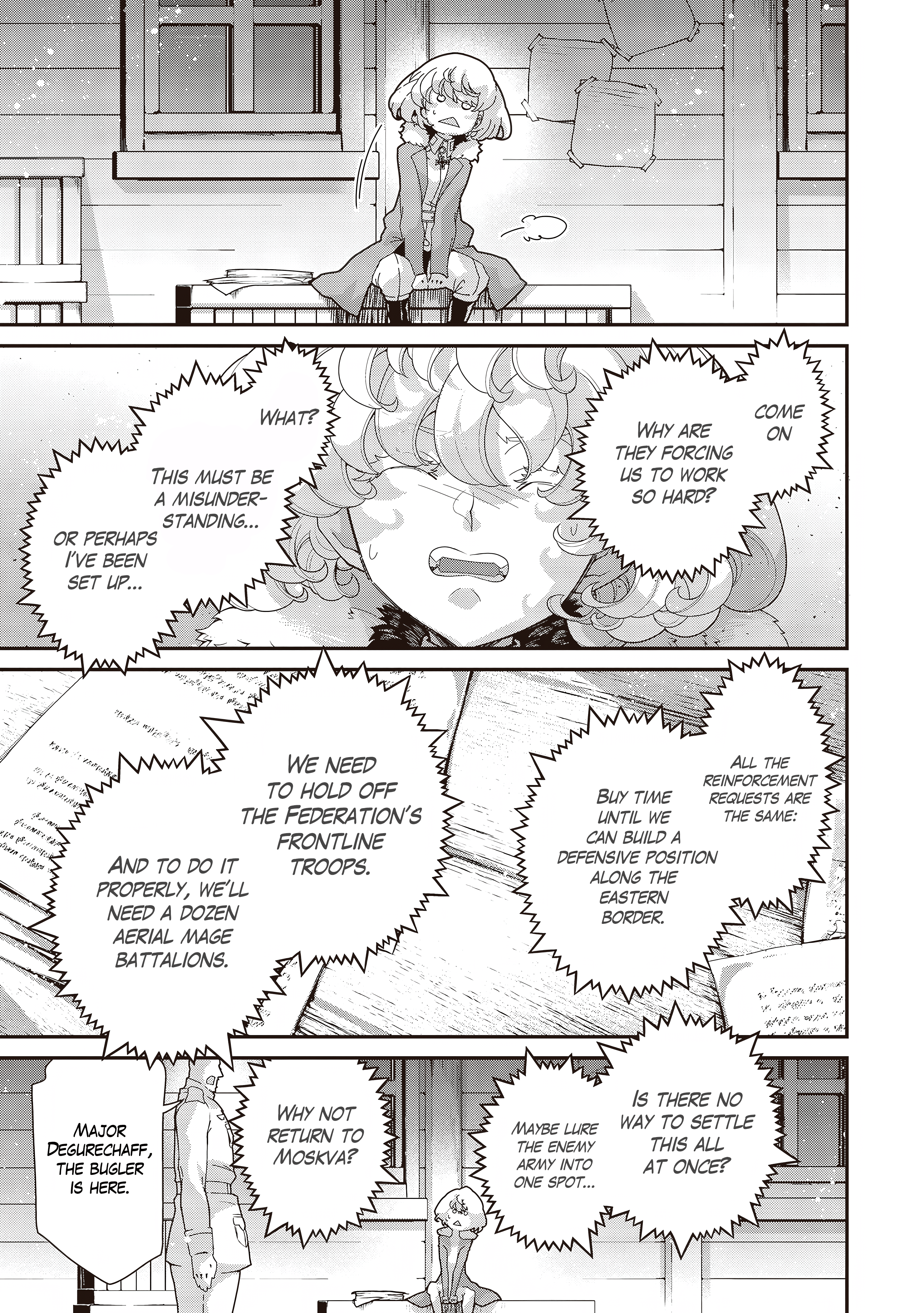 Read The Saga of Tanya the Evil ENGLISH Manga Online