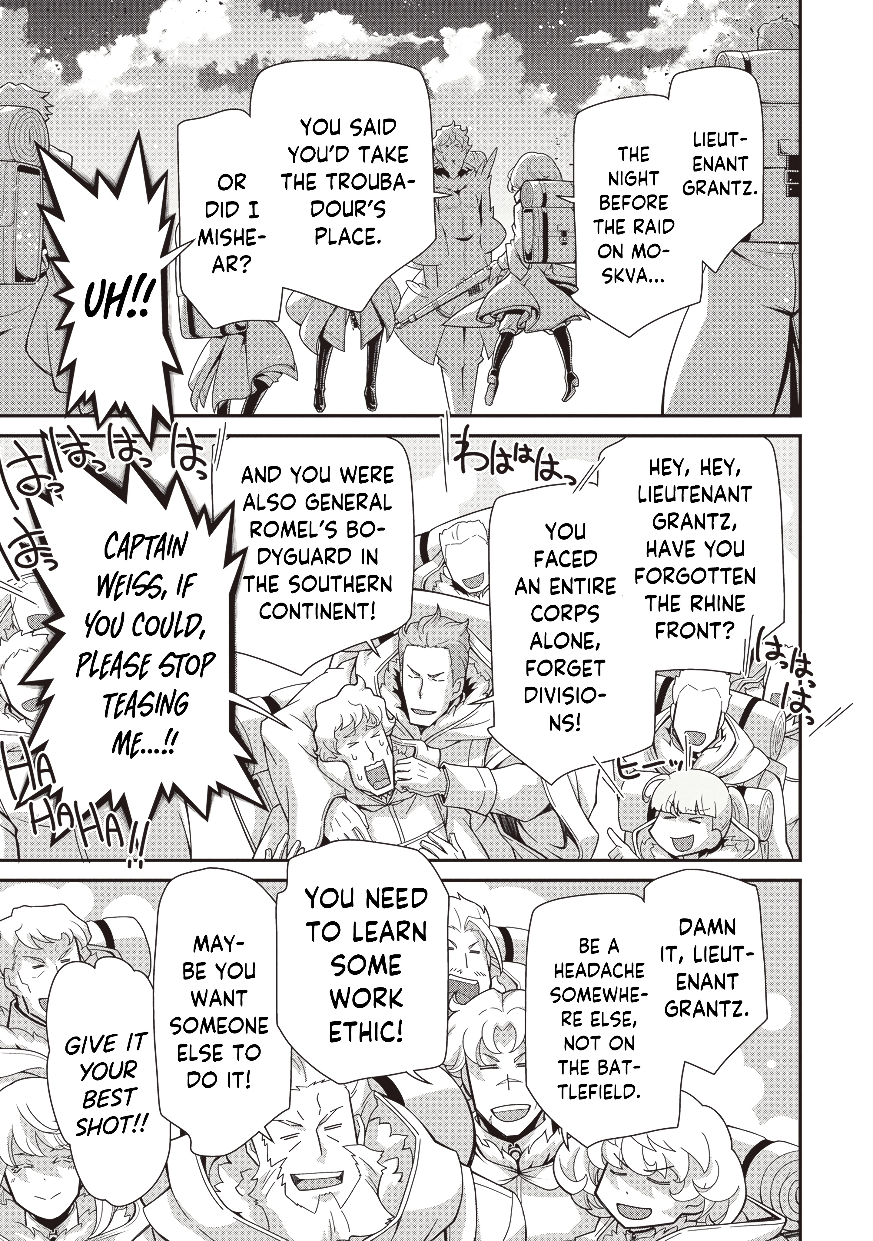 Read The Saga of Tanya the Evil ENGLISH Manga Online