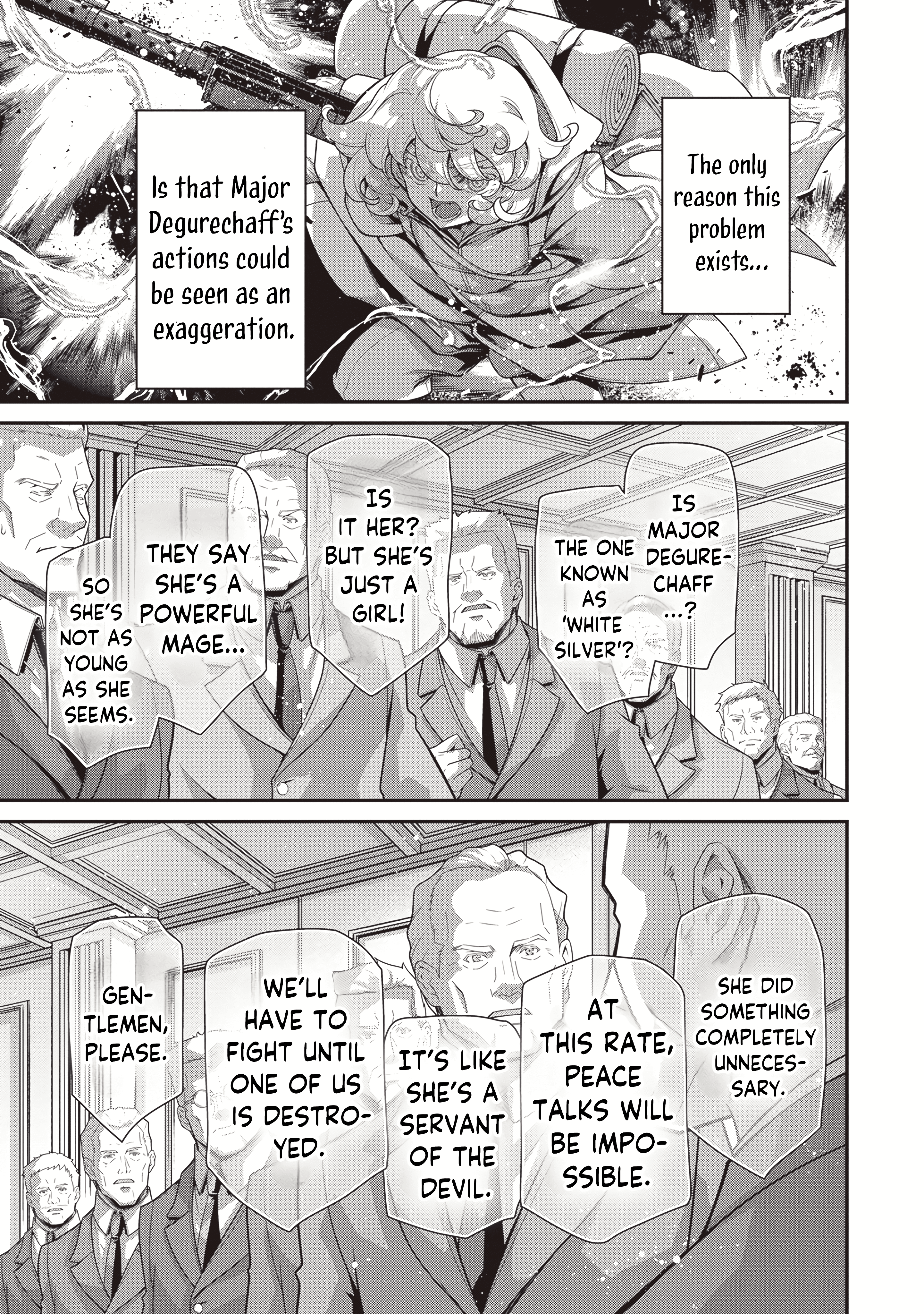 Read The Saga of Tanya the Evil ENGLISH Manga Online