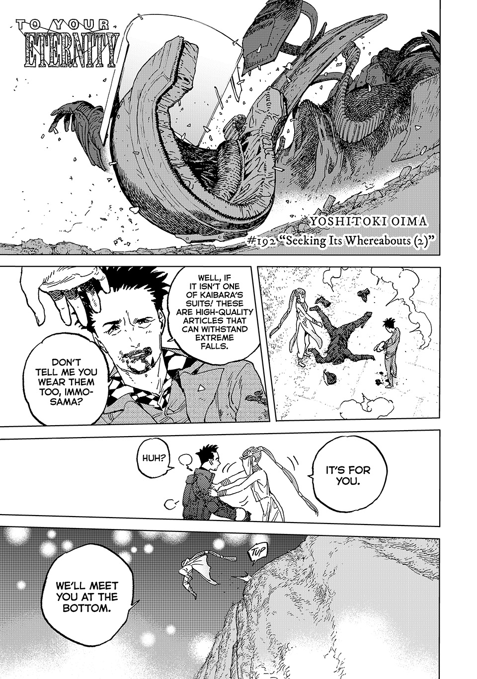 Read To Your Eternity ENGLISH Manga Online