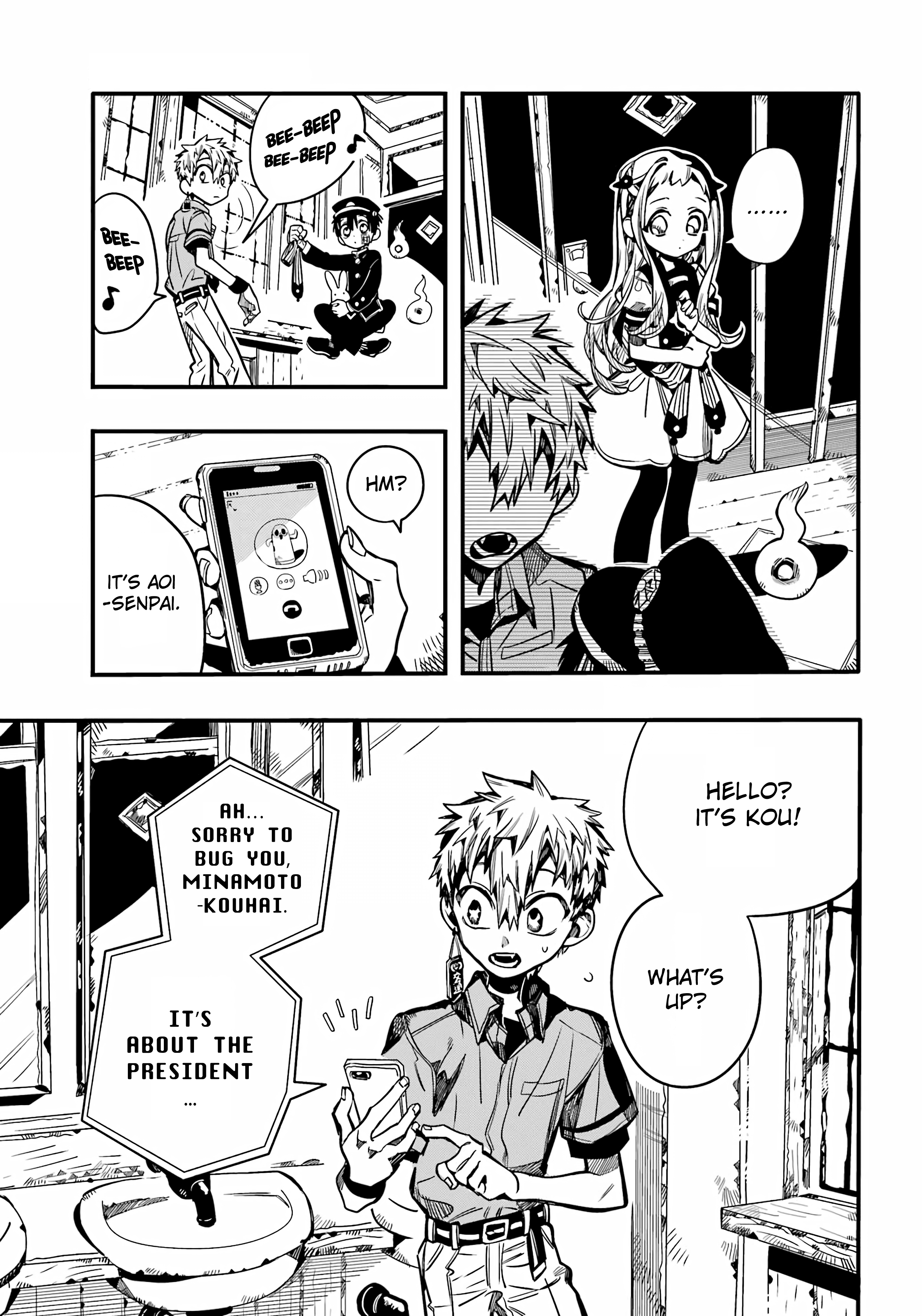 Read Toilet-Bound Hanako-kun ENGLISH Manga Online