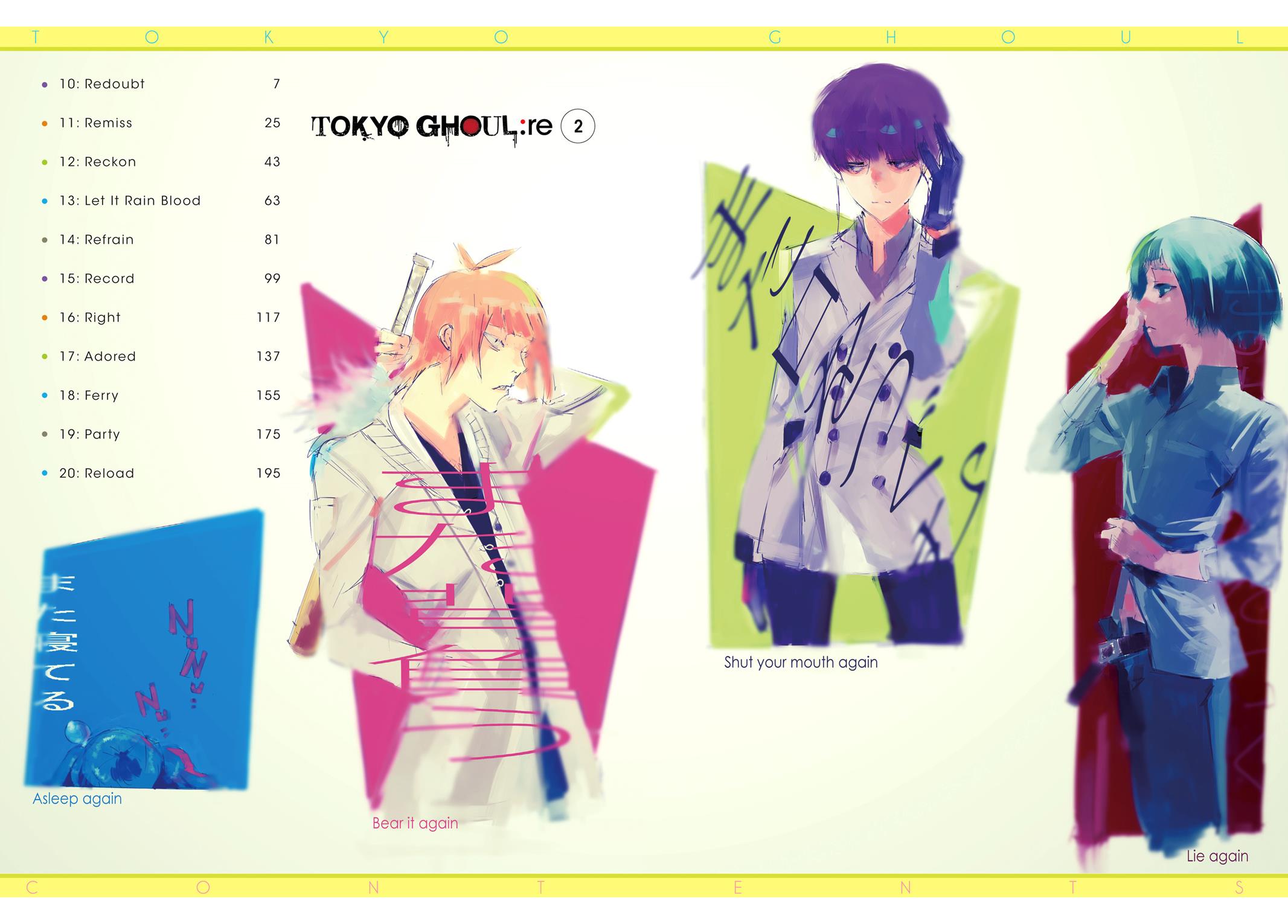 Read Tokyo Ghoul_re ENGLISH Manga Online