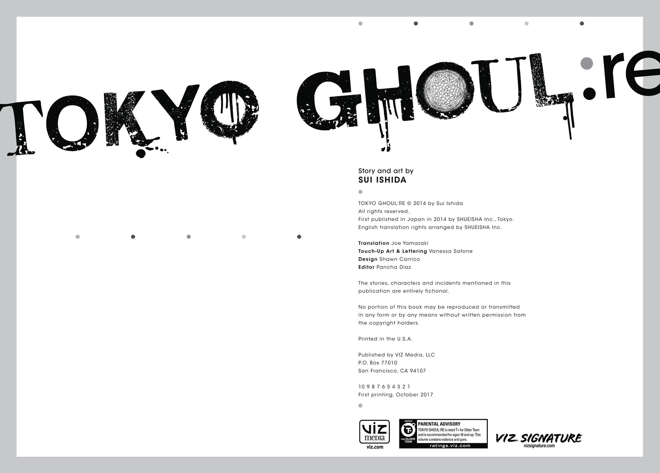 Read Tokyo Ghoul_re ENGLISH Manga Online