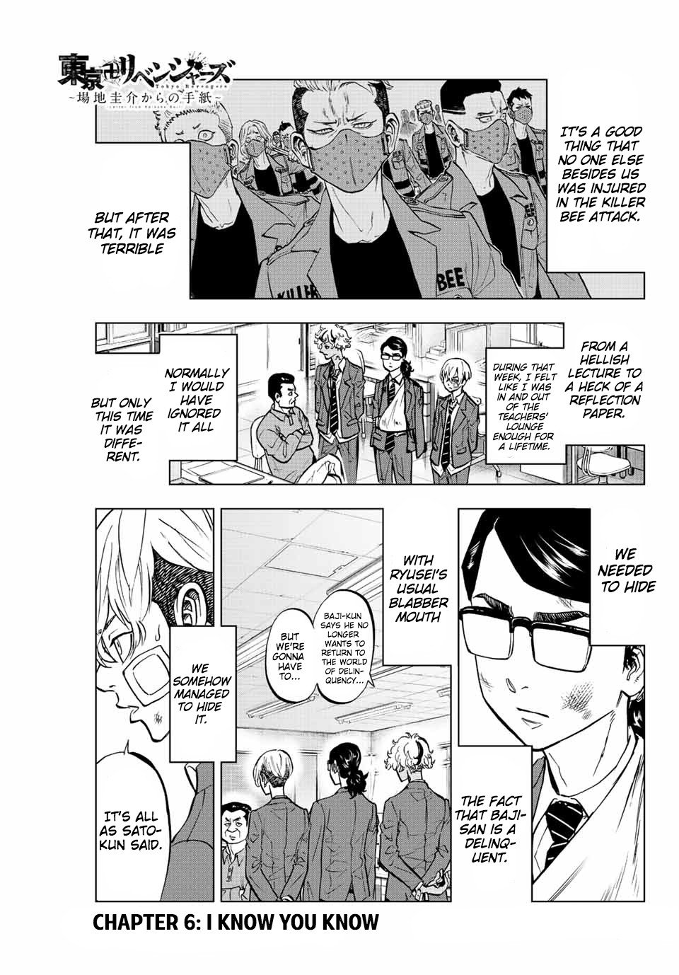 Read Tokyo Revengers_ A Letter from Keisuke Baji ENGLISH Manga Online