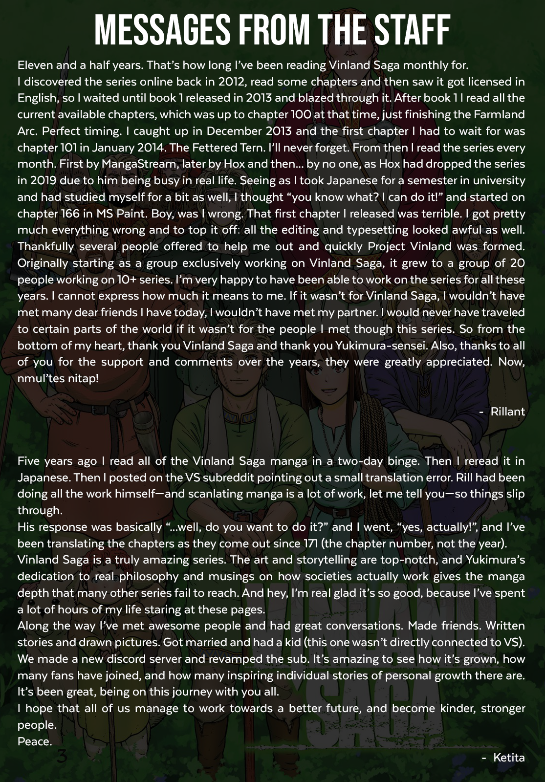 Read Vinland Saga ENGLISH Manga Online