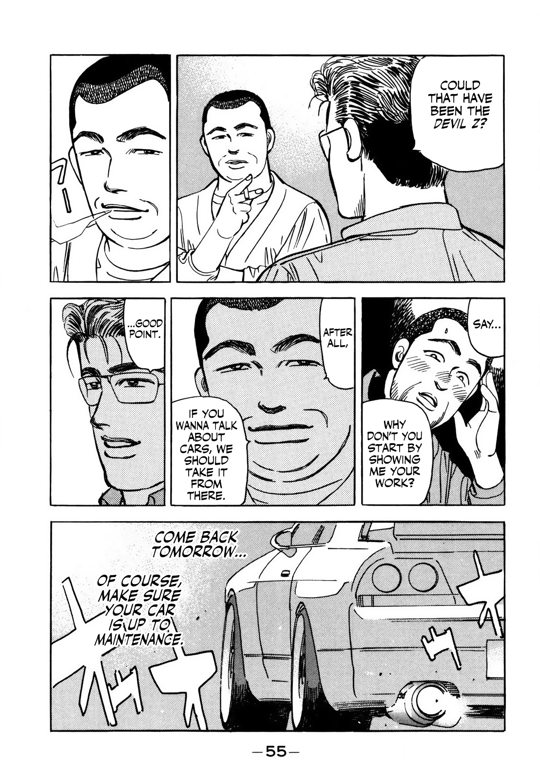 Read Wangan Midnight ENGLISH Manga Online