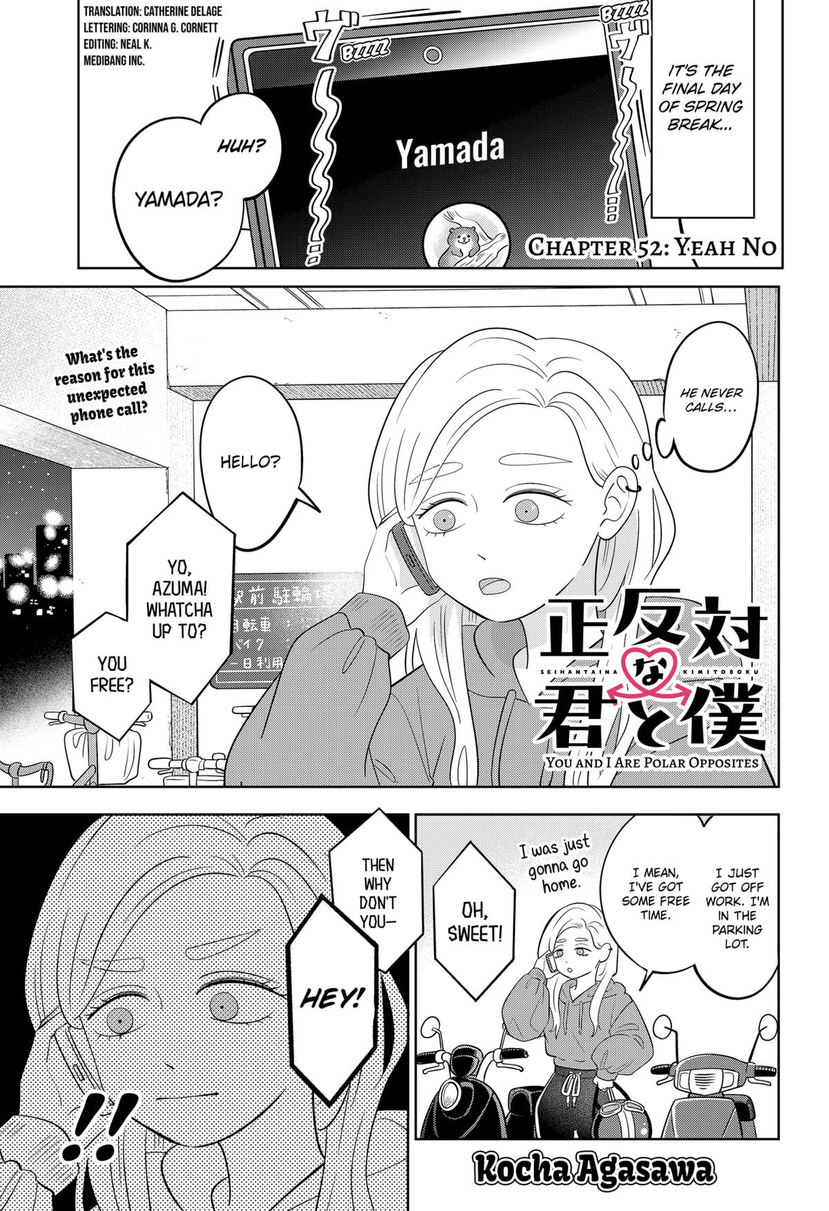 Read You and I Are Polar Opposites ENGLISH Manga Online