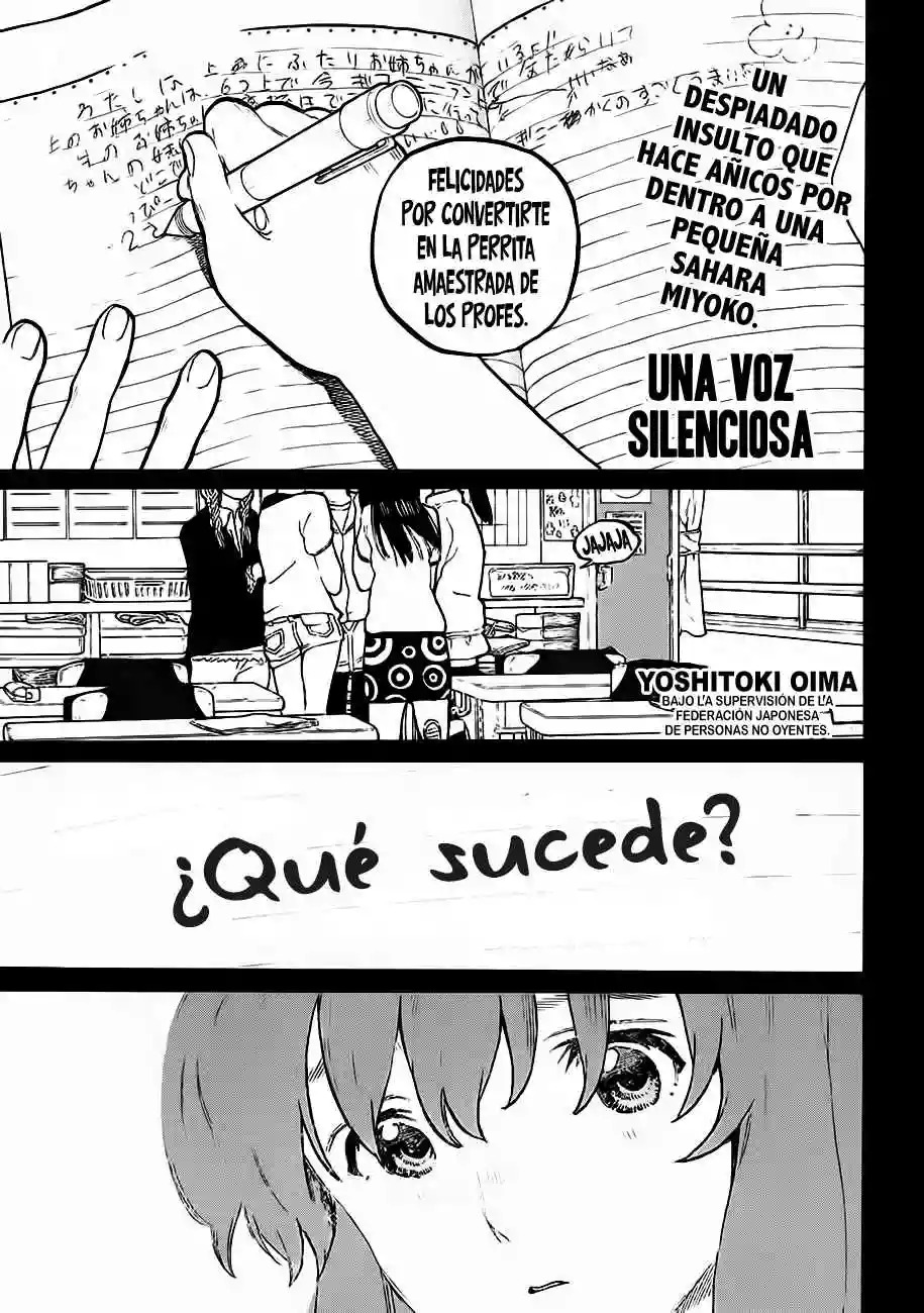 Read A Silent Voice Español Manga Online