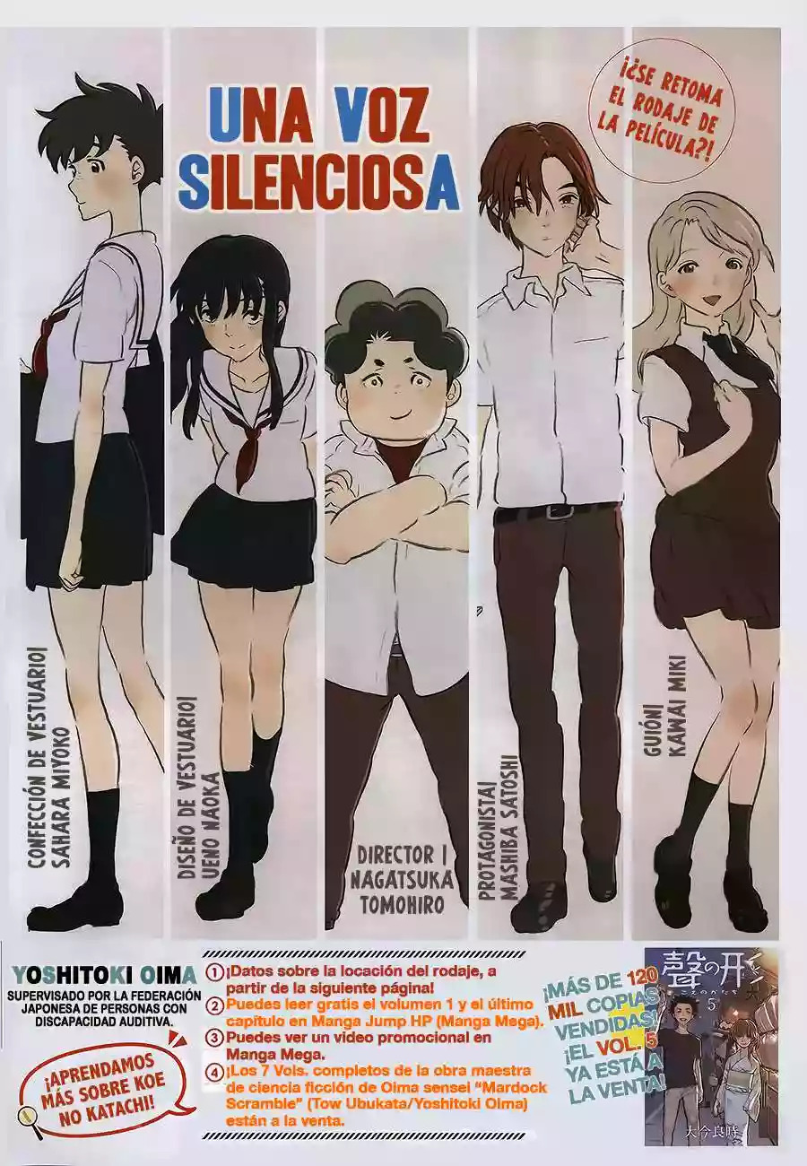 Read A Silent Voice Español Manga Online