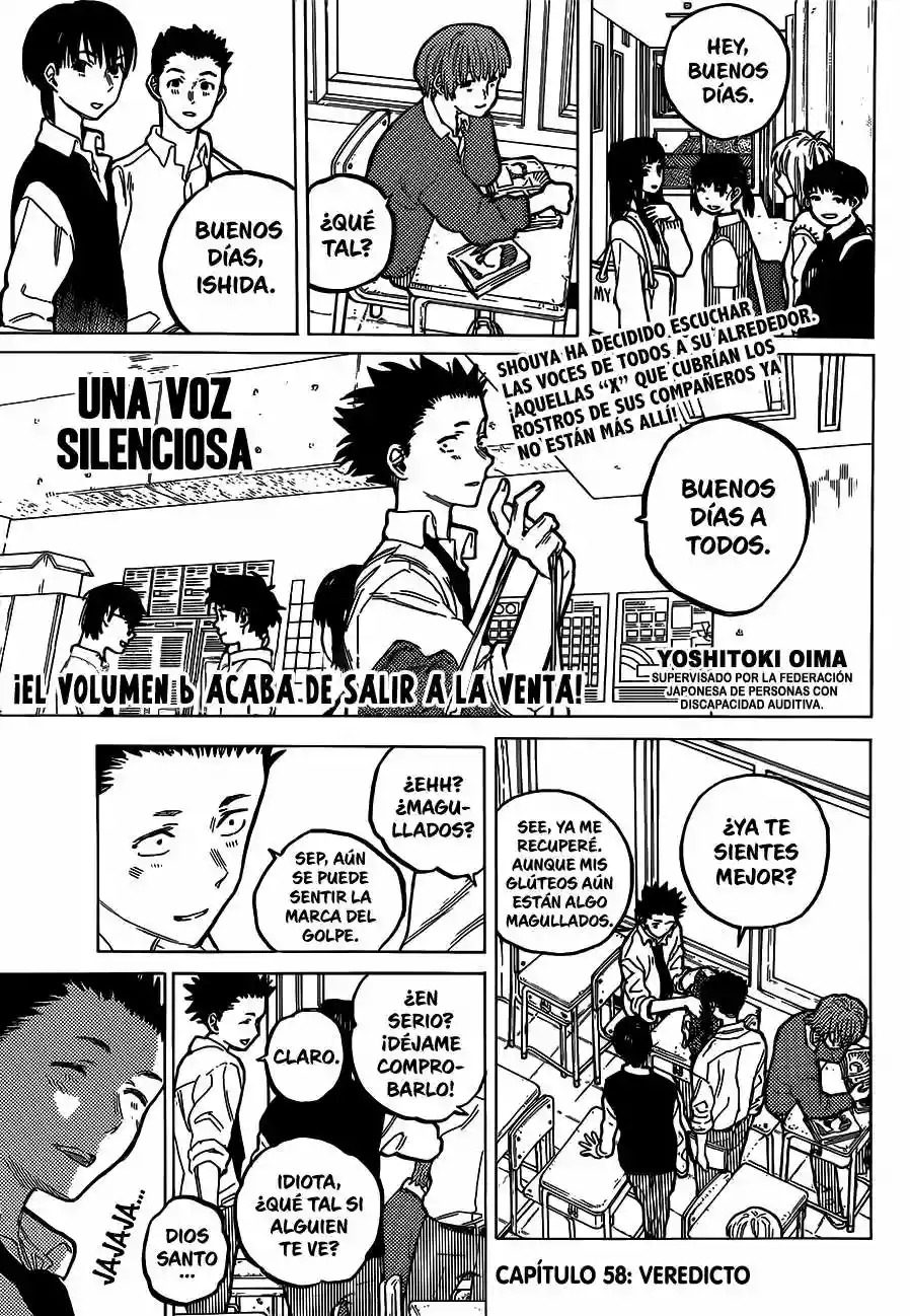 Read A Silent Voice Español Manga Online