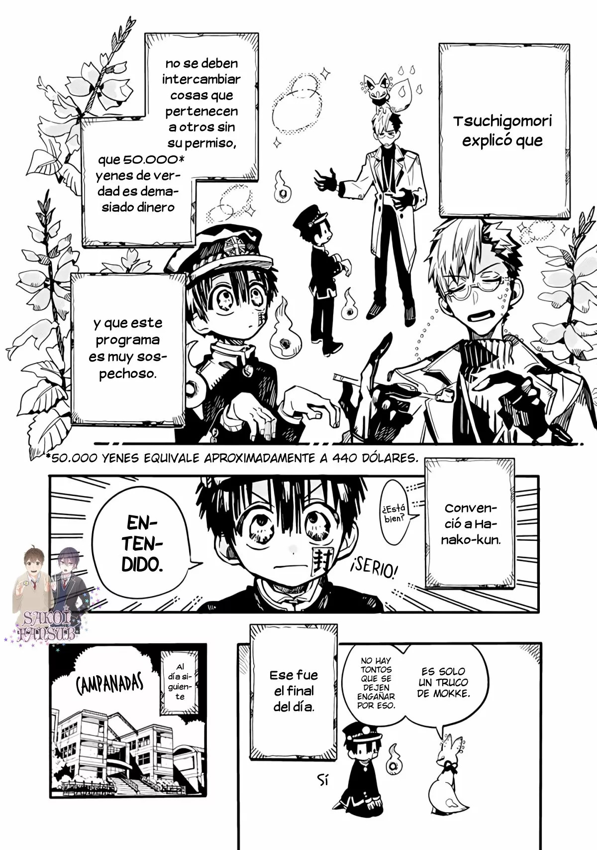 Read After-School Hanako-Kun Español Manga Online