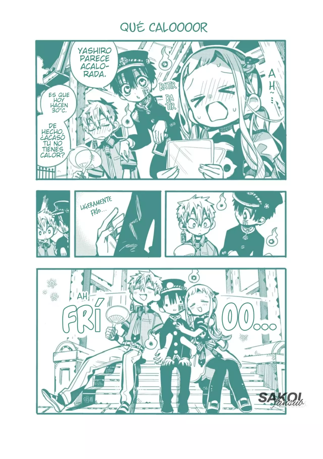 Read After-School Hanako-Kun Español Manga Online