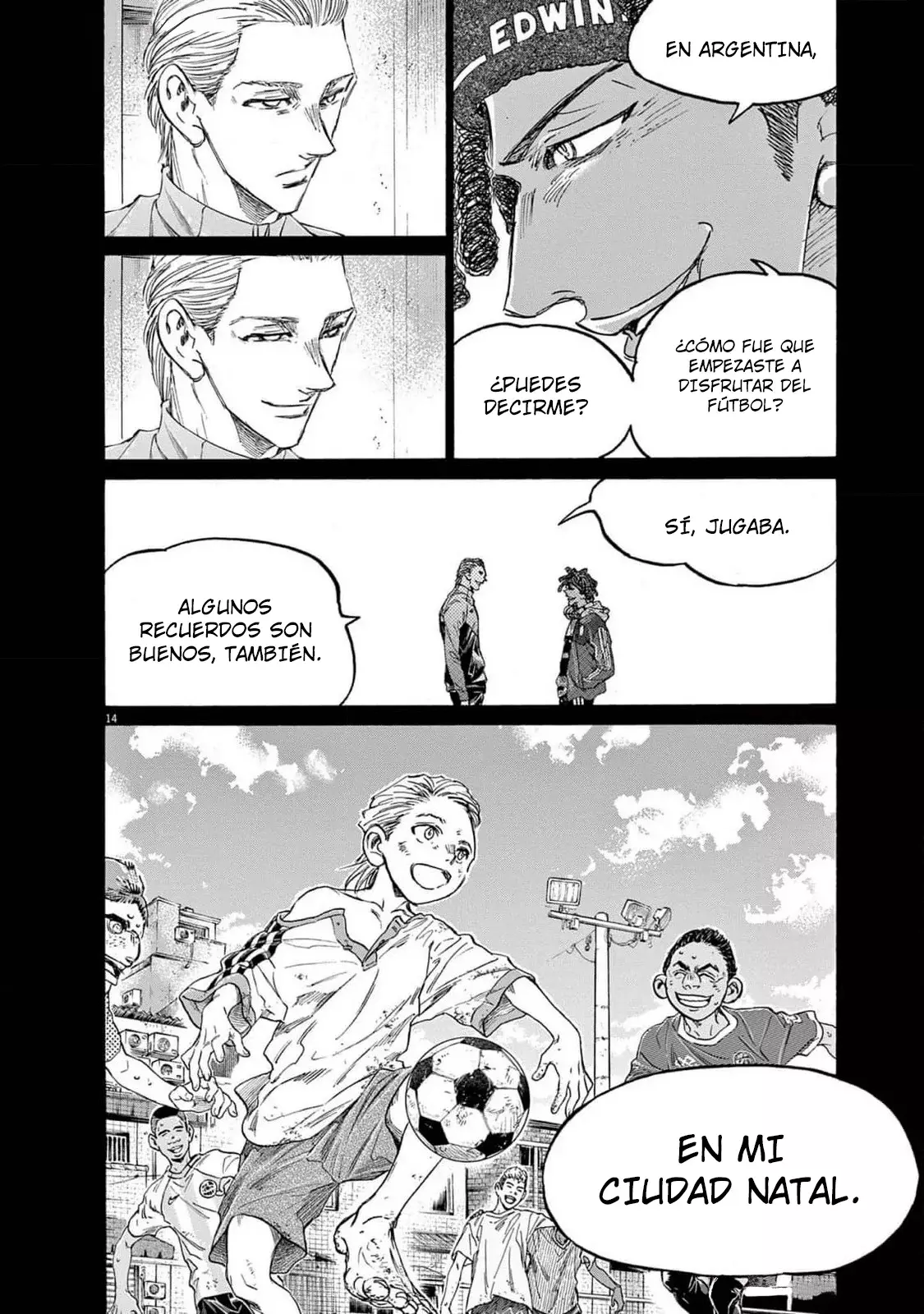 Read Ao ashi Español Manga Online