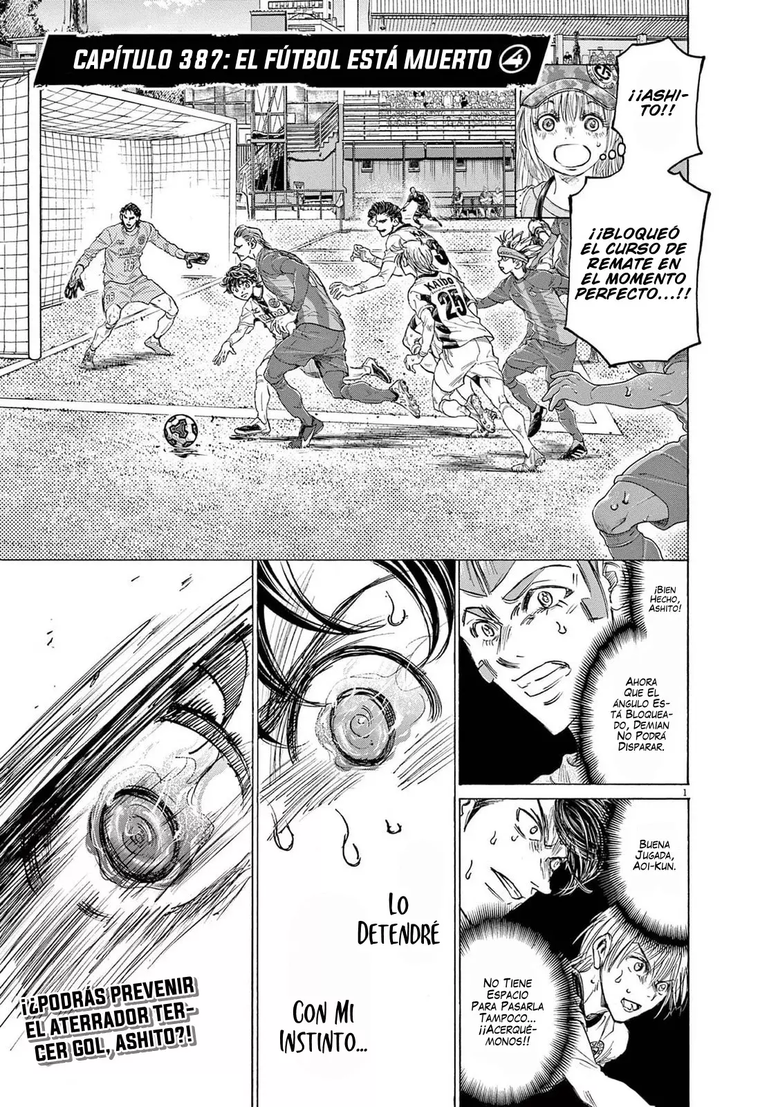 Read Ao ashi Español Manga Online