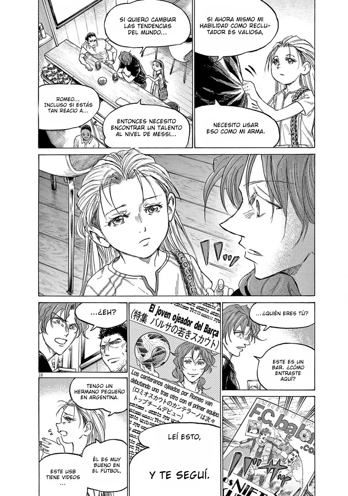 Read Ao ashi Español Manga Online