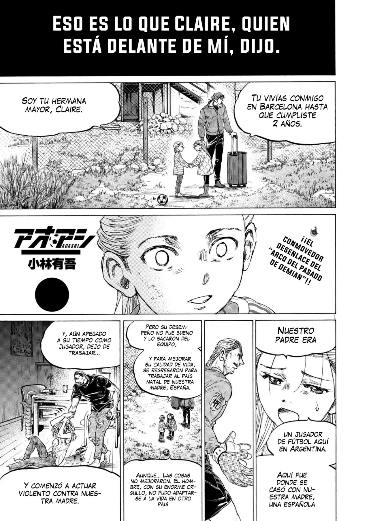 Read Ao ashi Español Manga Online