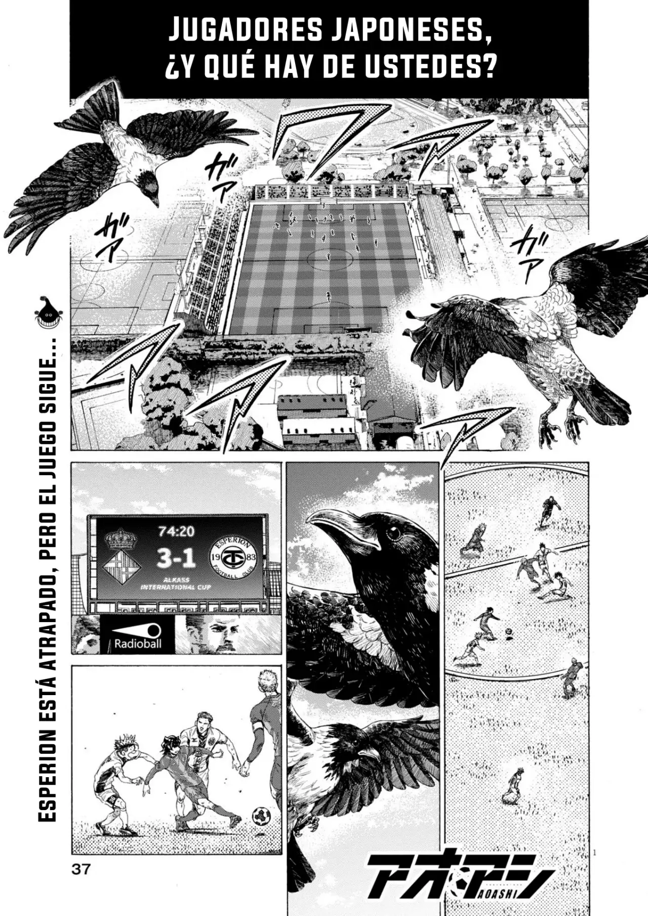 Read Ao ashi Español Manga Online