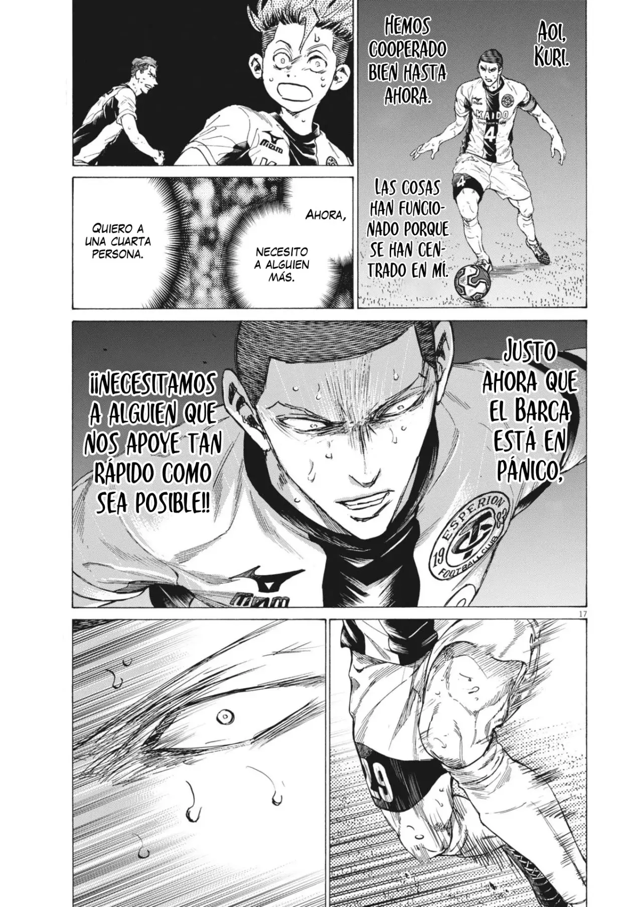 Read Ao ashi Español Manga Online