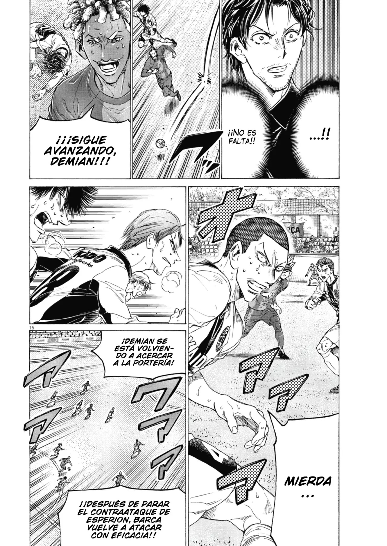 Read Ao ashi Español Manga Online