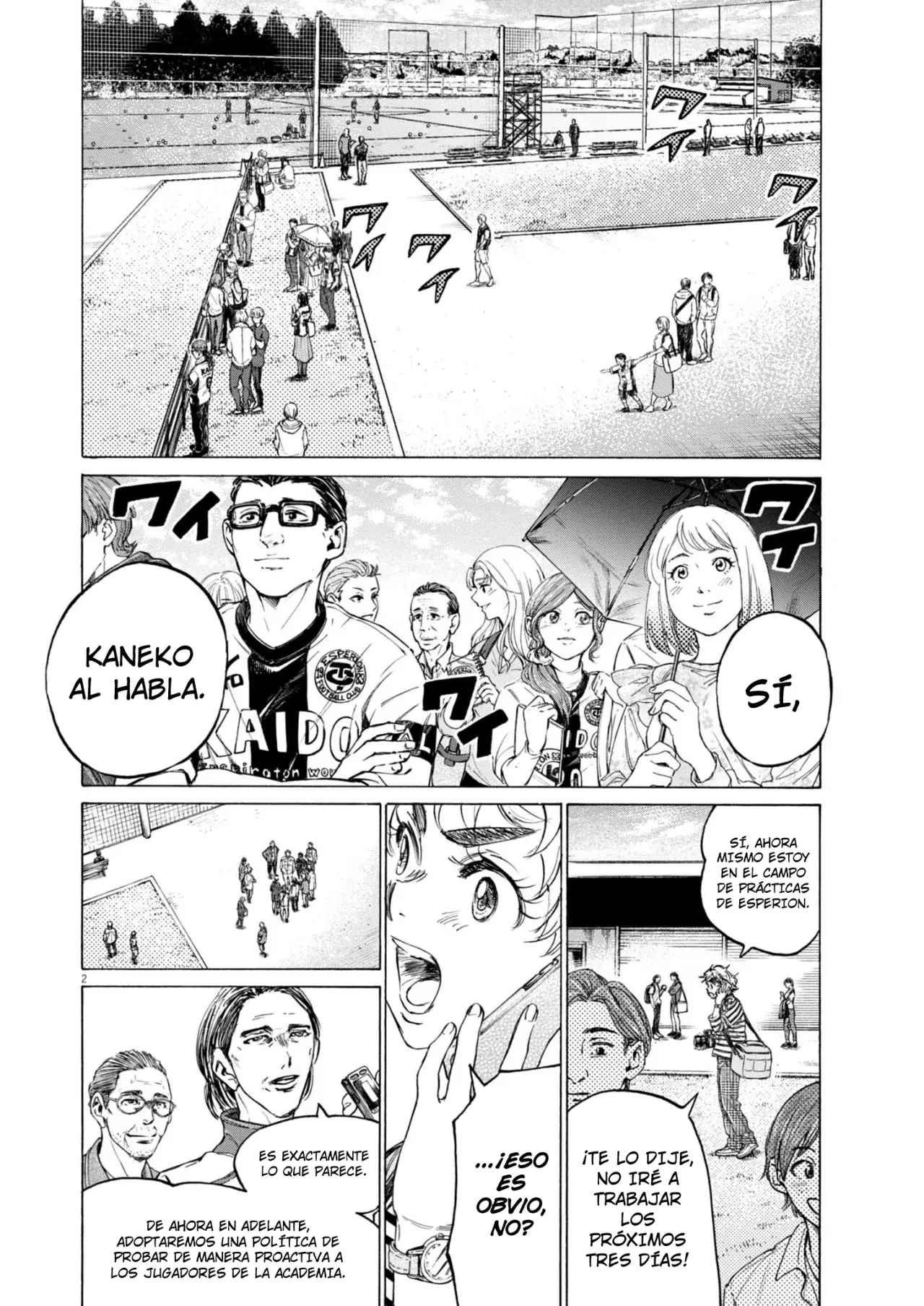 Read Ao ashi Español Manga Online